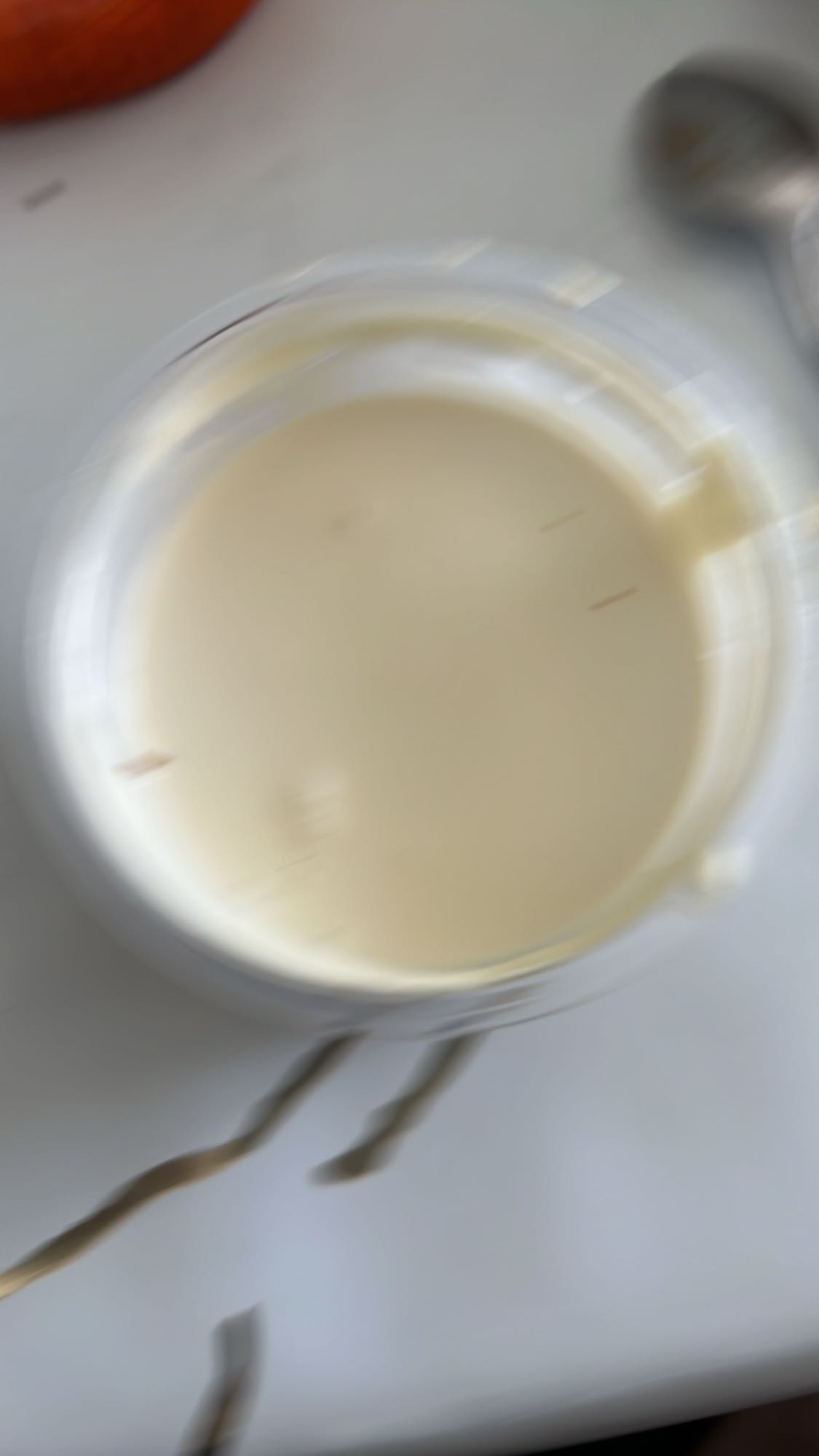 ванильный йогурт