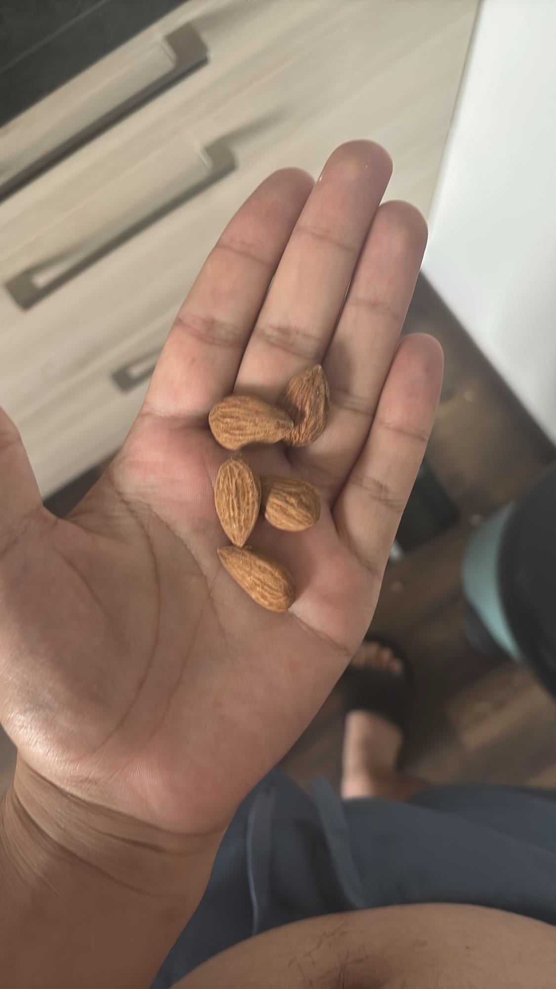 Amandes en collation