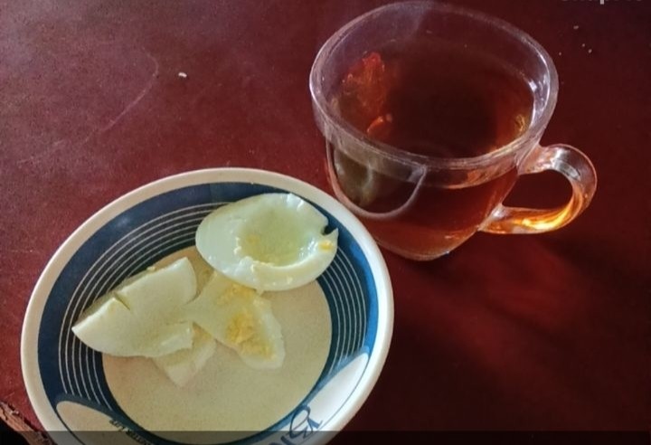 Boiled Egg and Tea