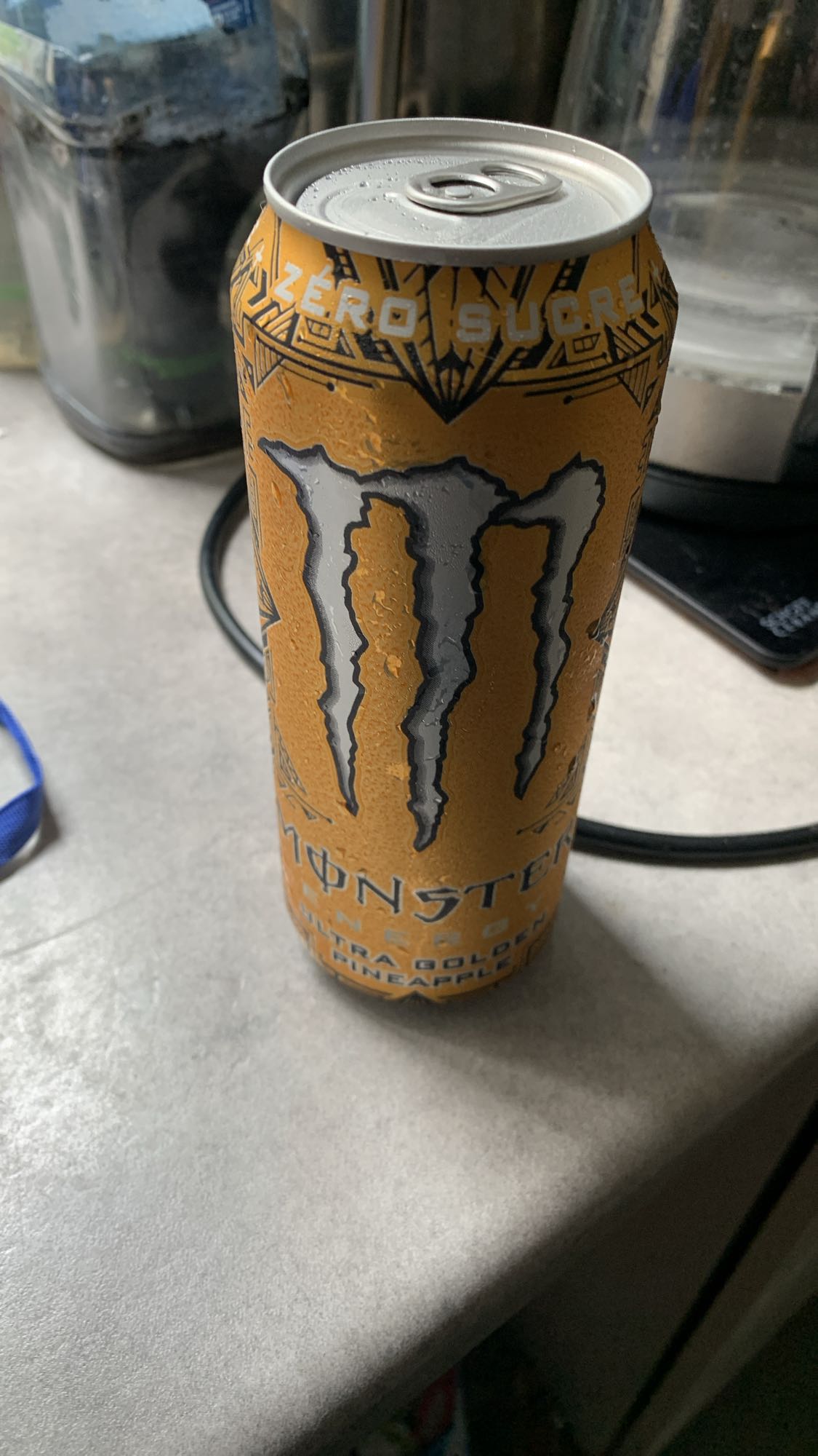 Boisson énergisante zéro sucre