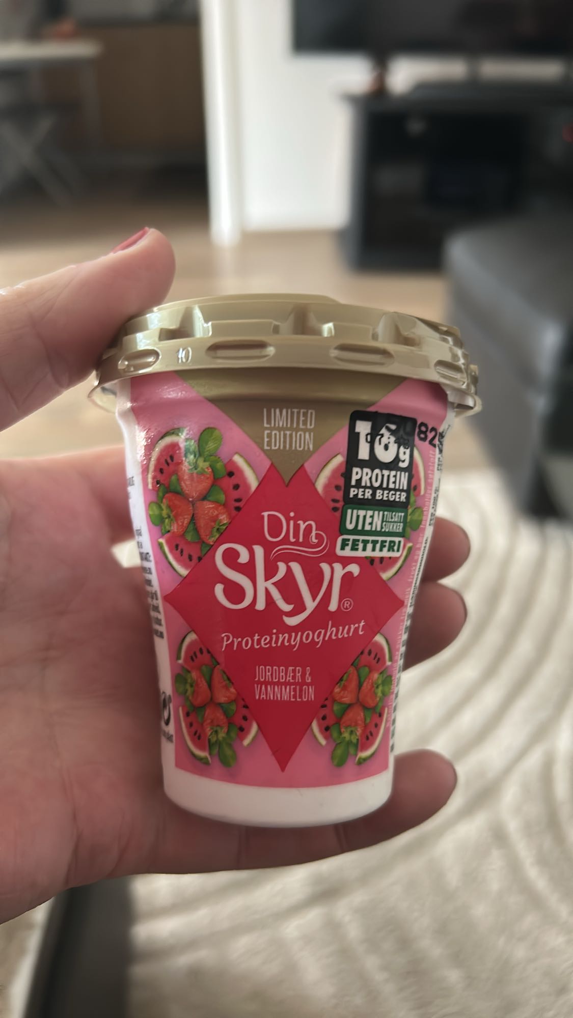 Skyr jordbær & vannmelon