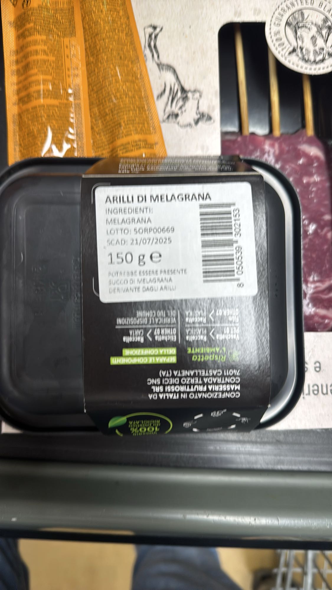 Arilli di melagrana