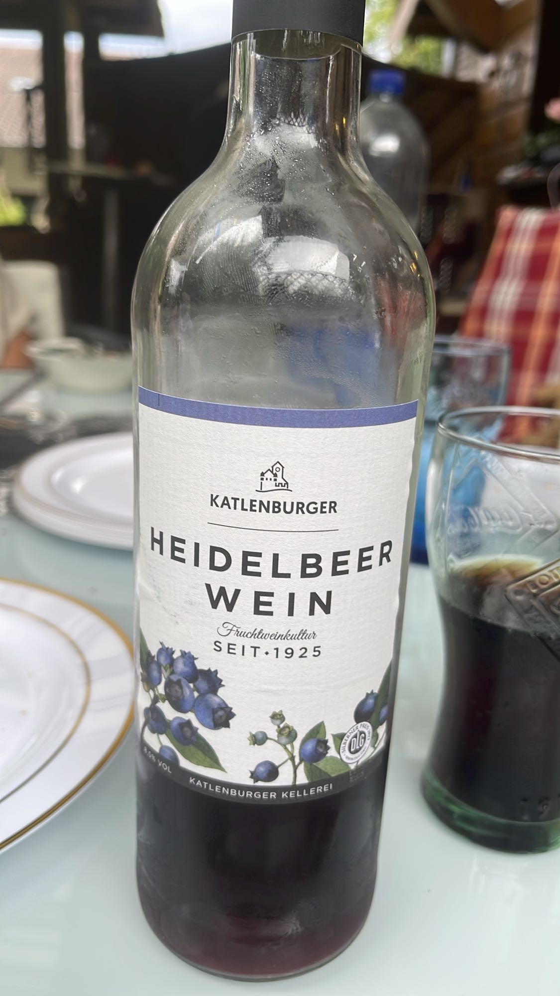 Heidelbeerwein