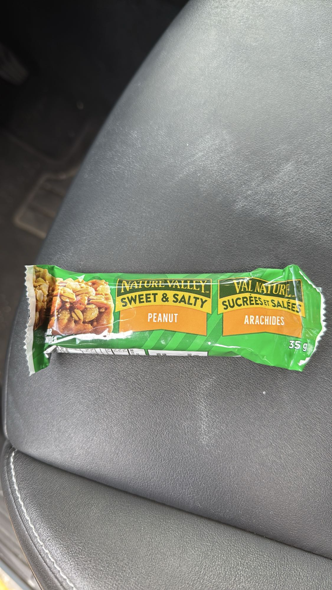 Barre arachides sucrée