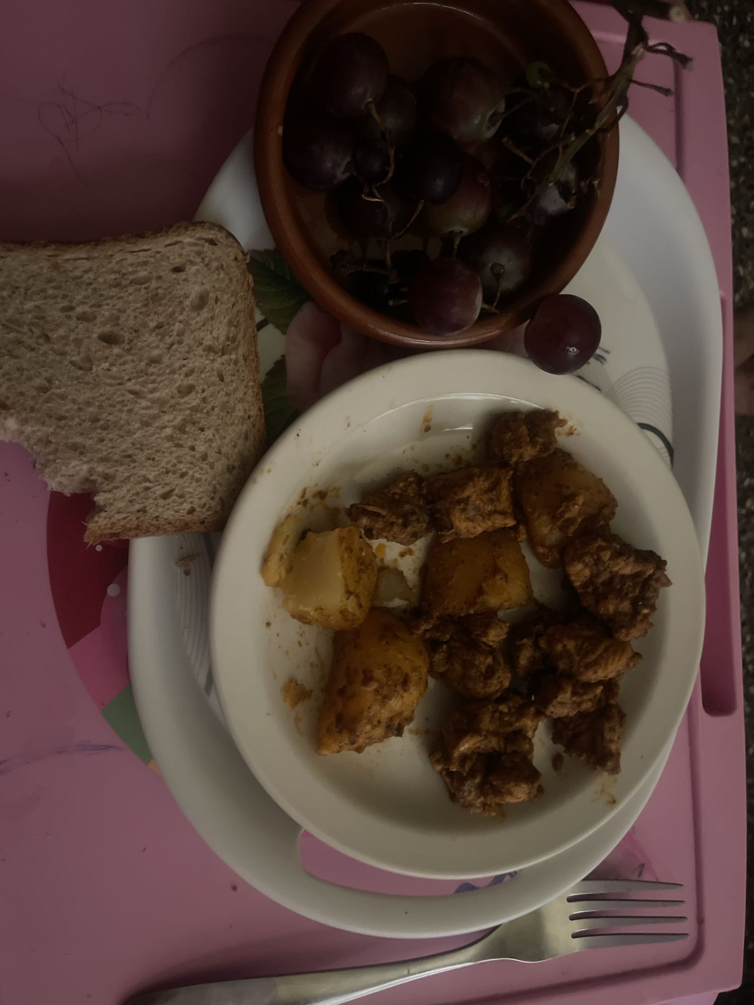 Poulet pommes de terre