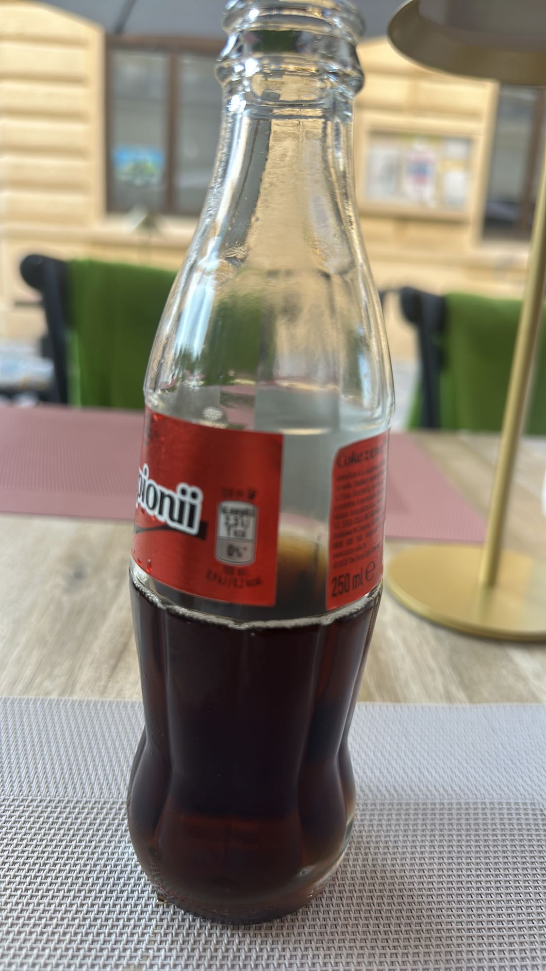 Sticlă de Cola 250ml