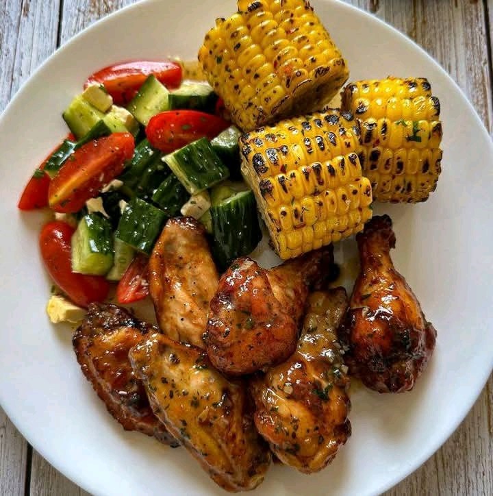 Grilled Chicken & Veg Plate