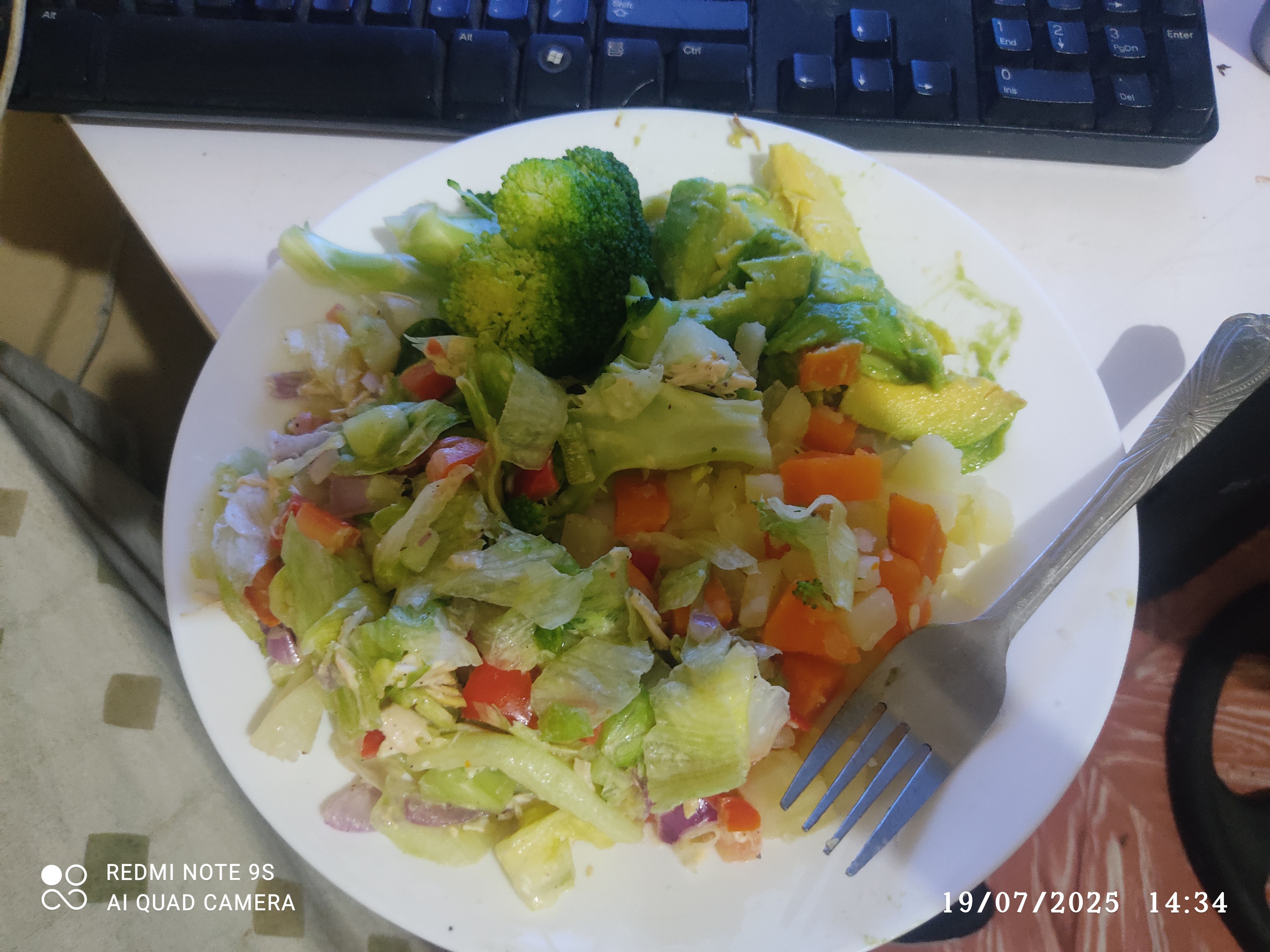 ensalada mixta saludable