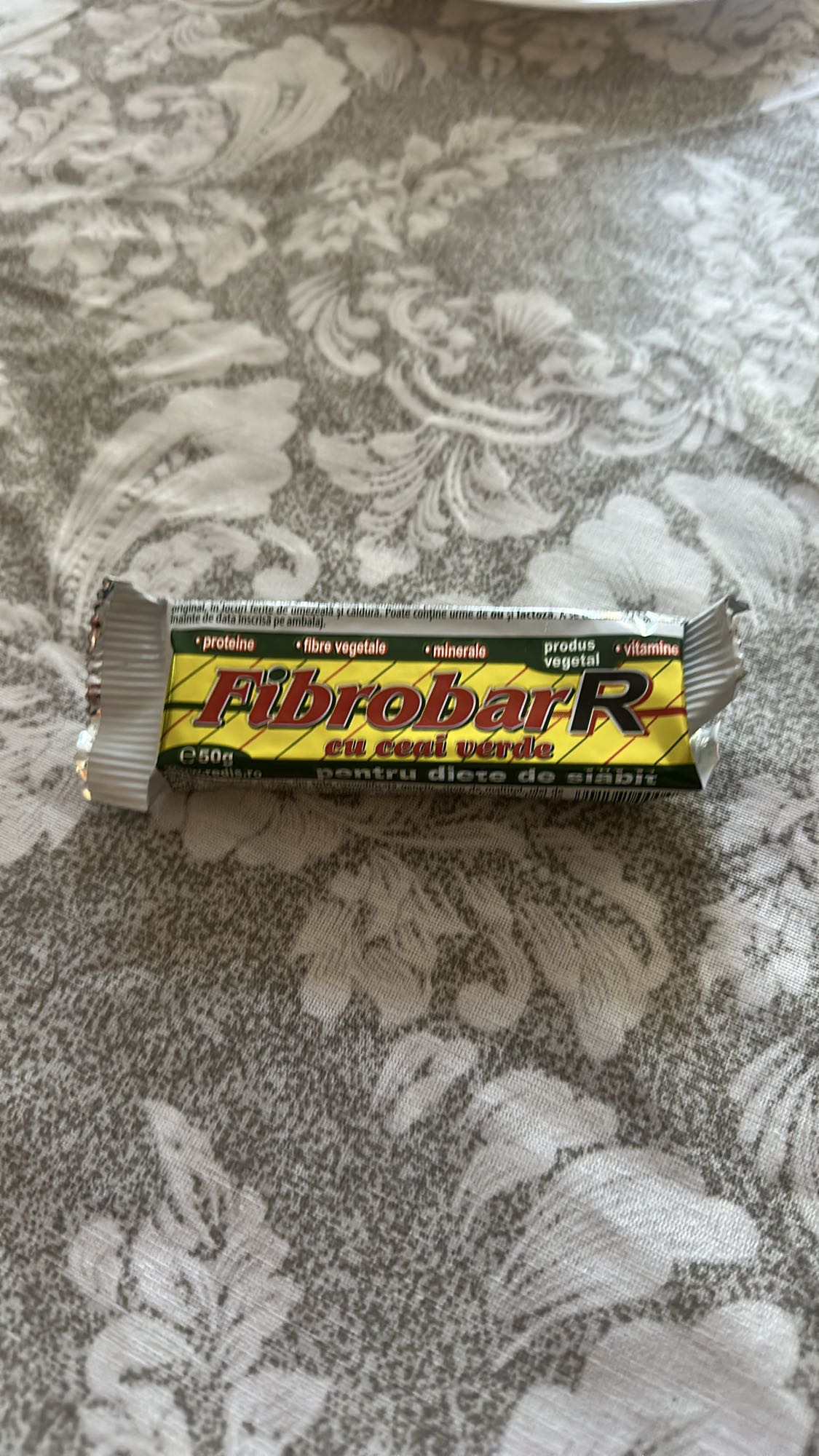 Baton Fibrobar cu ceai verde