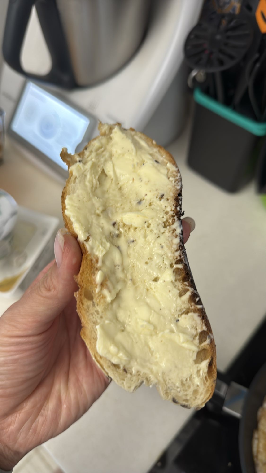 хлеб с маслом