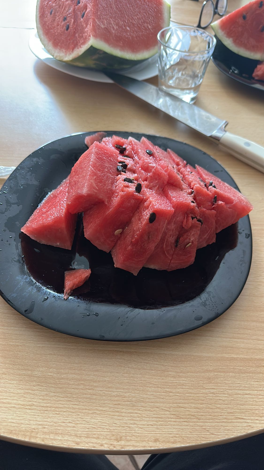 Felii de pepene roșu