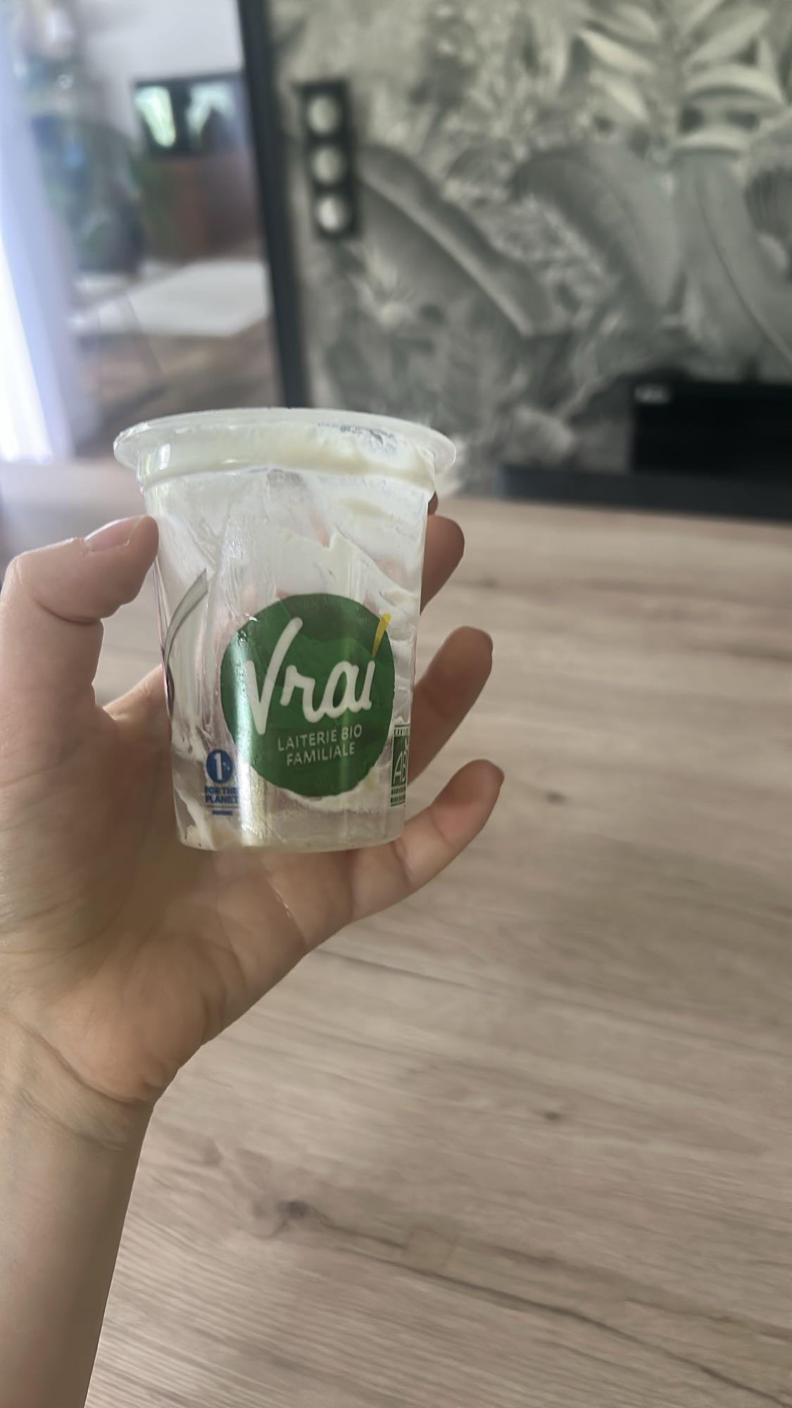 Yaourt bio brebis et crème de châtaigne