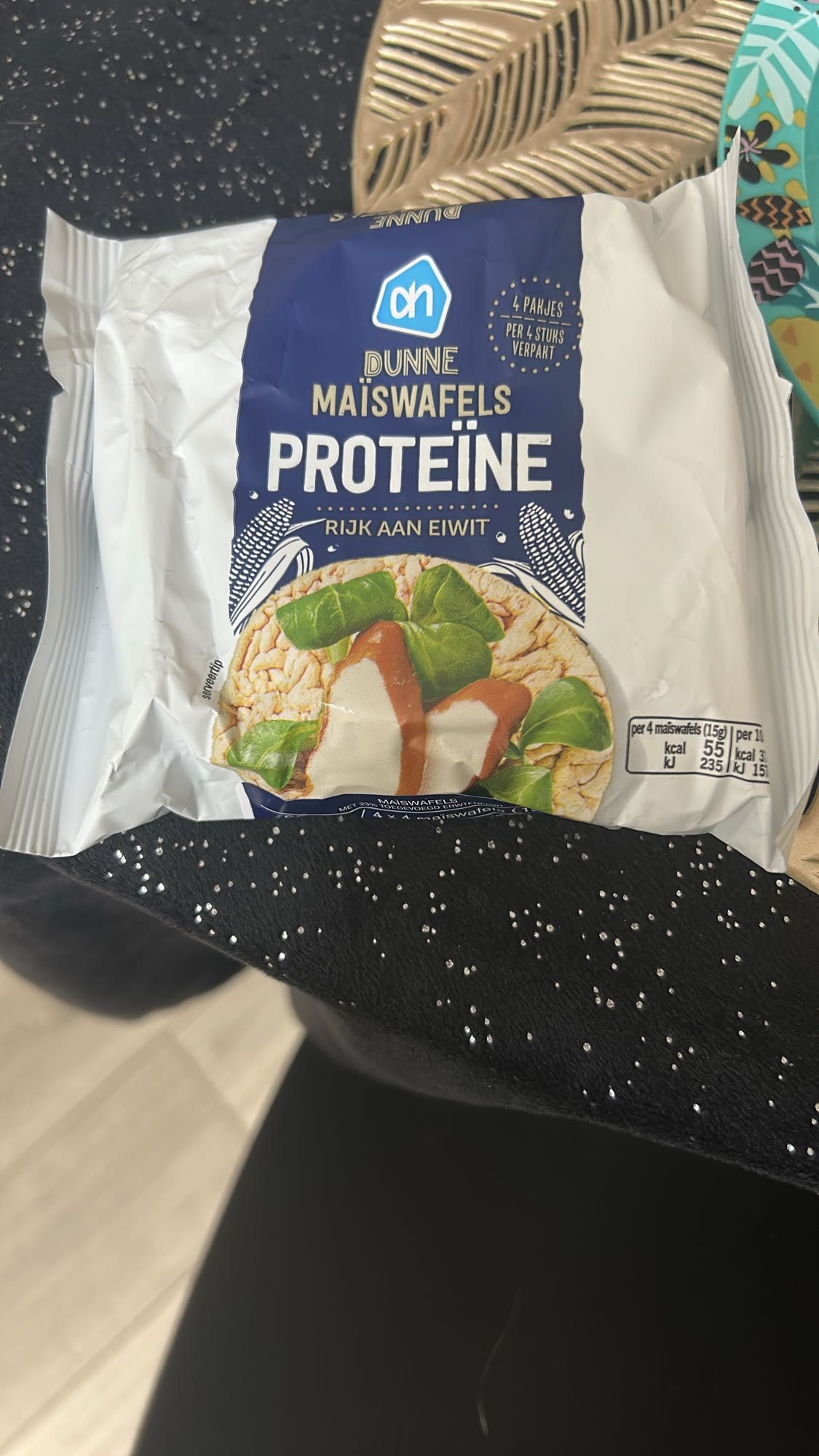 Proteïne maiswafels