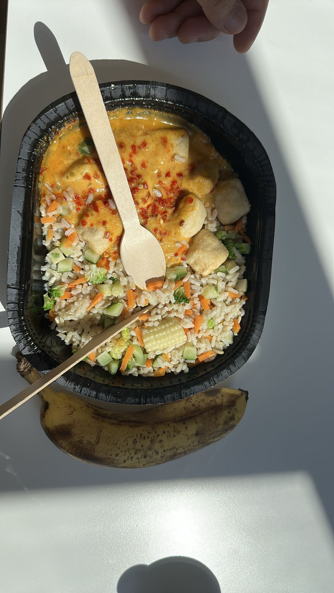 Ris med grönsaker & tofu