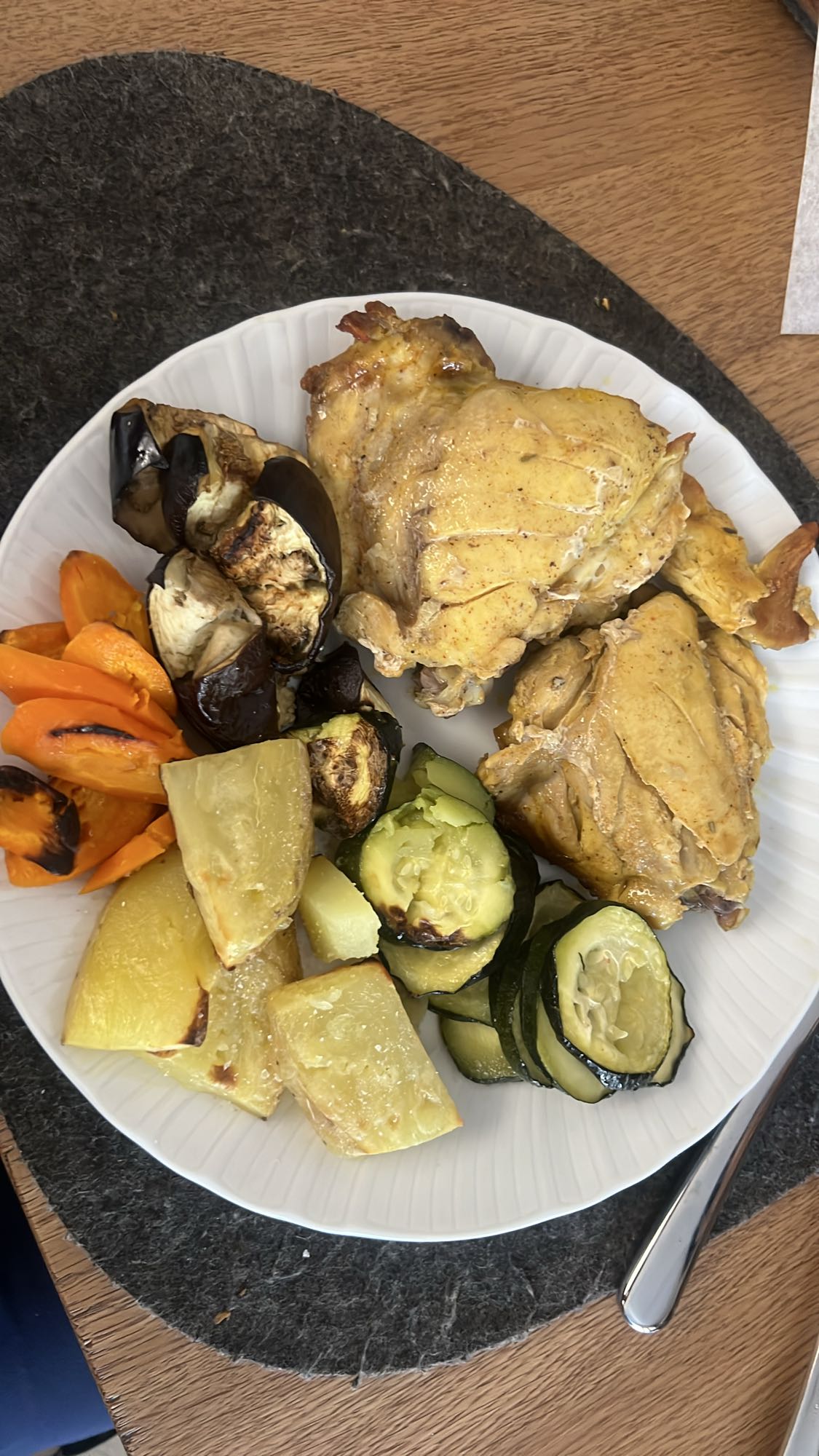 Grilled Chicken & Veggies