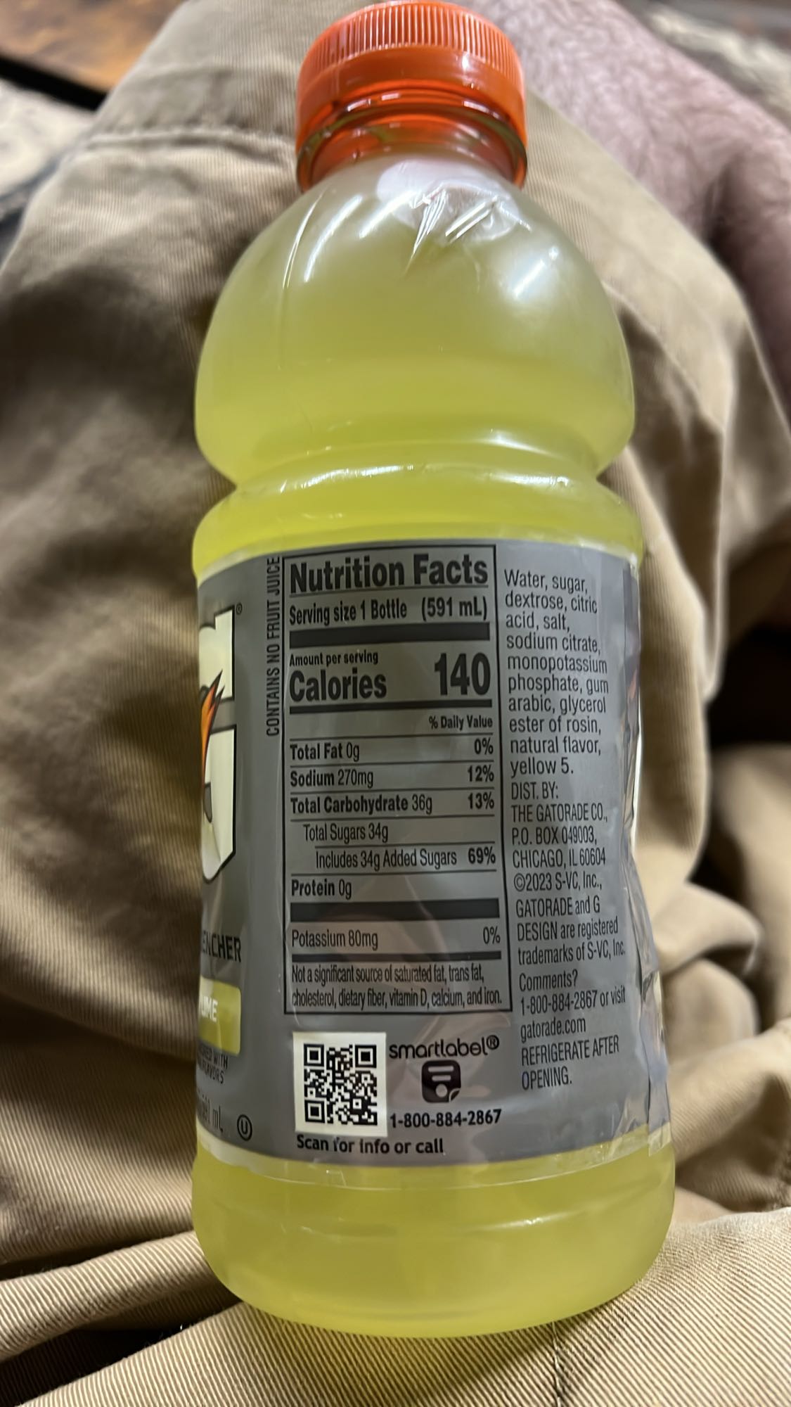 Lemon-Lime Gatorade