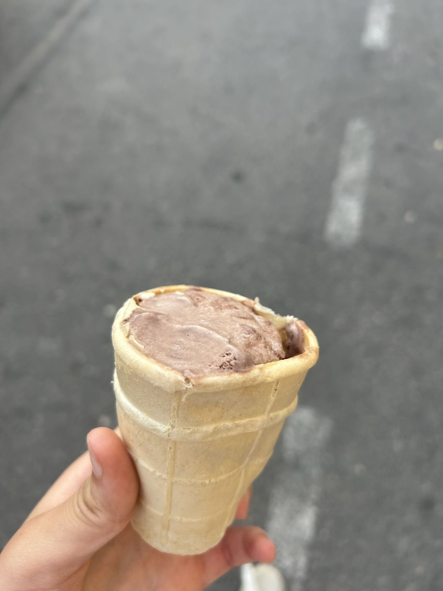 Kakaolu dondurma külahı