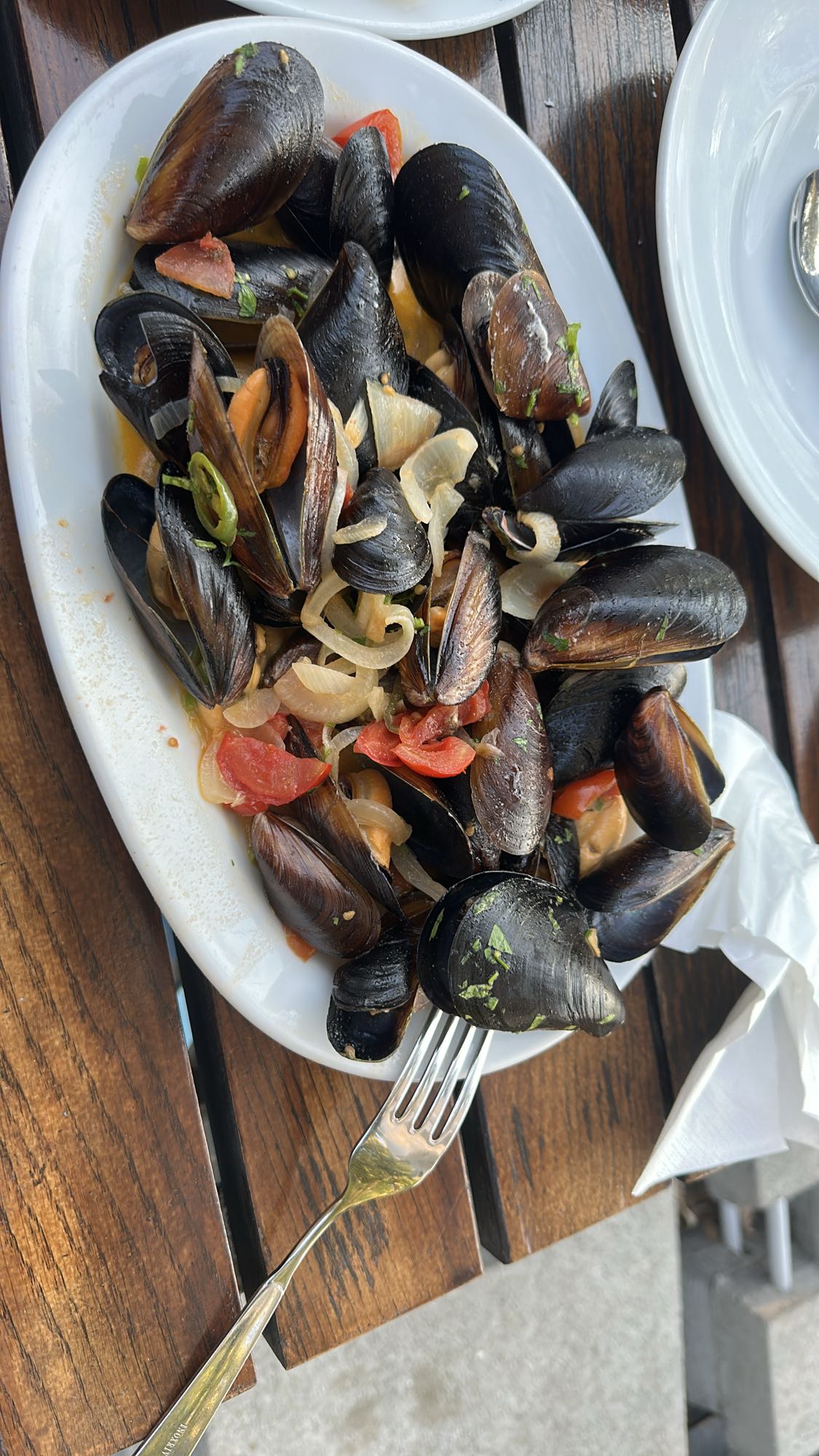 Steamed Mussels Plate