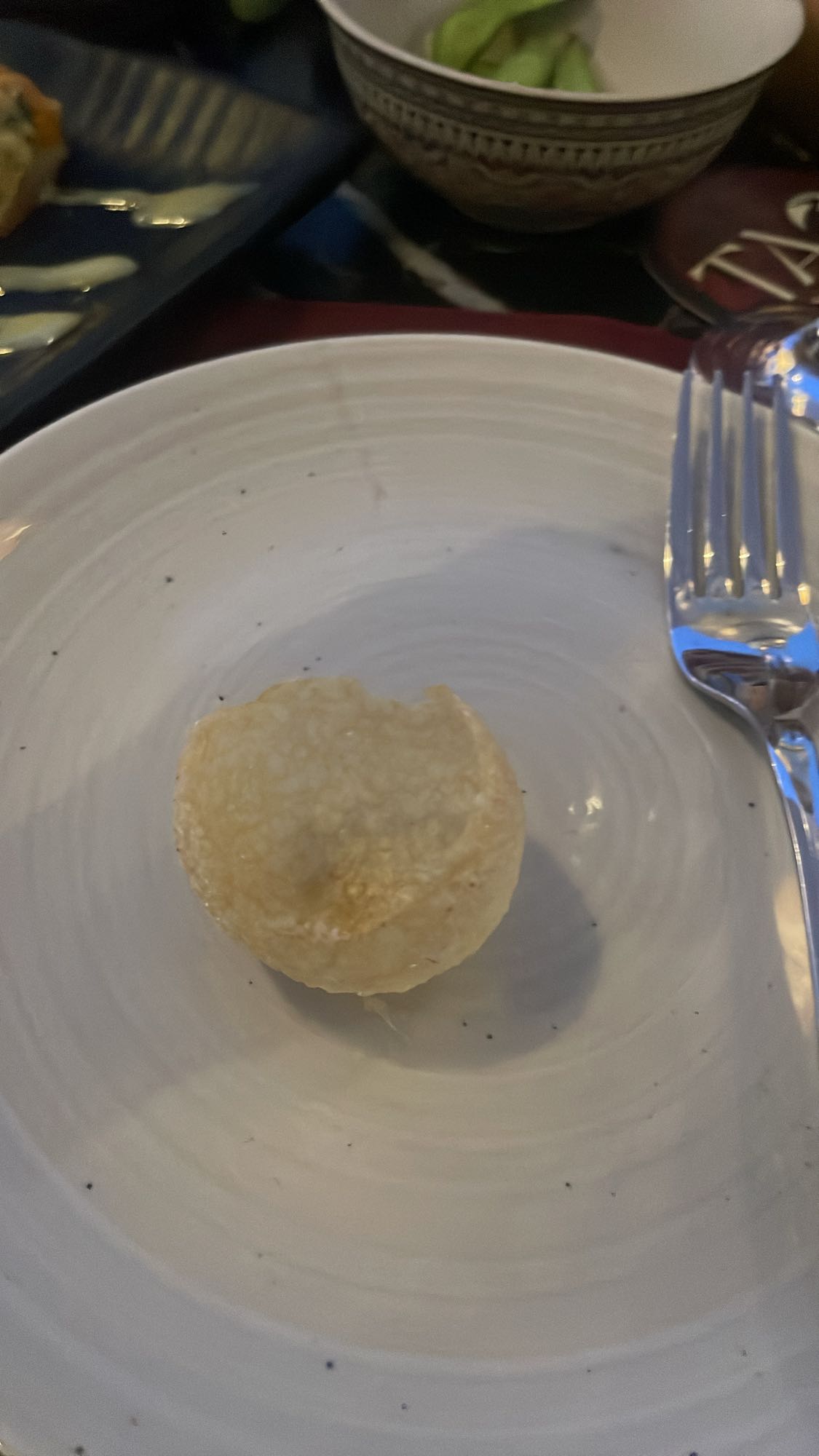 Puri (fried wheat puff)