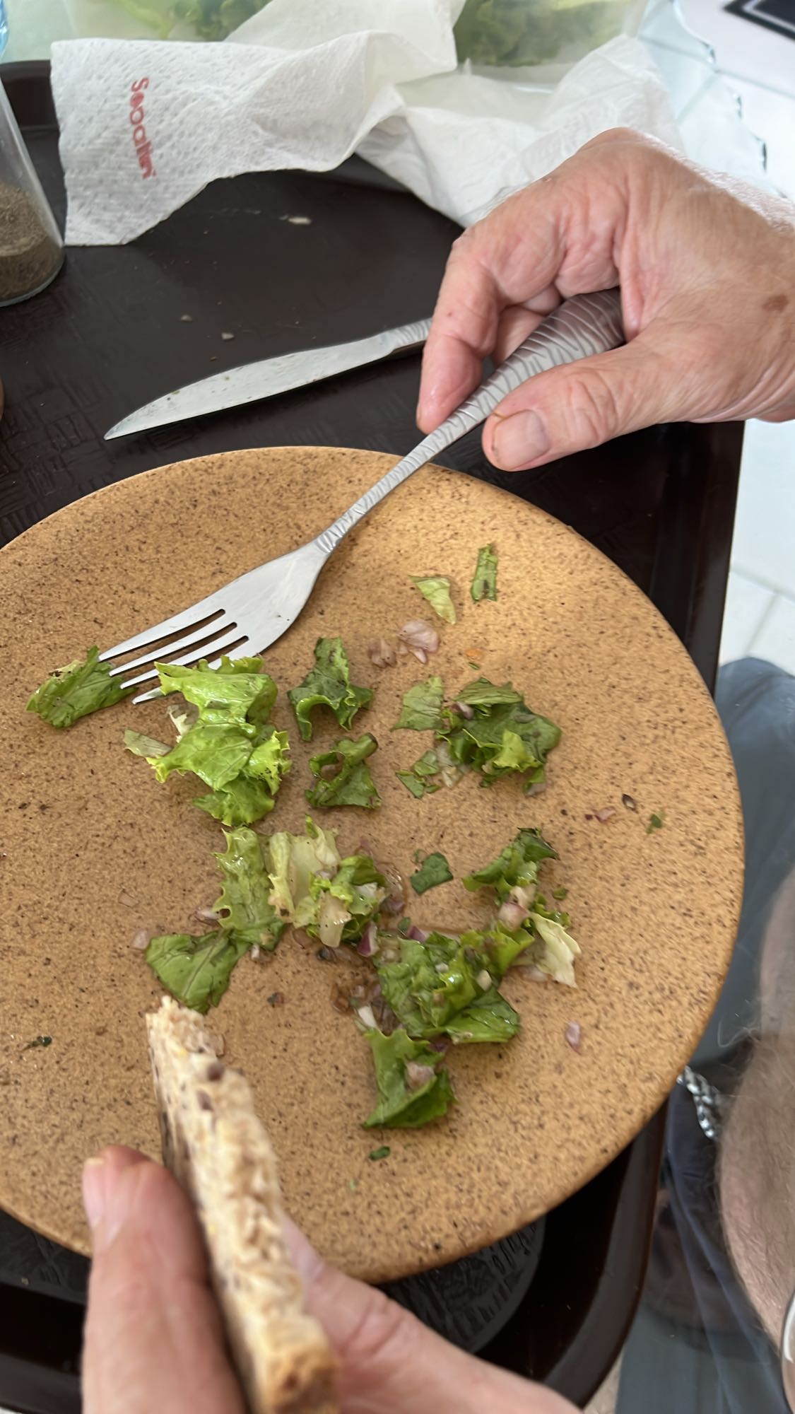 reste de salade légère