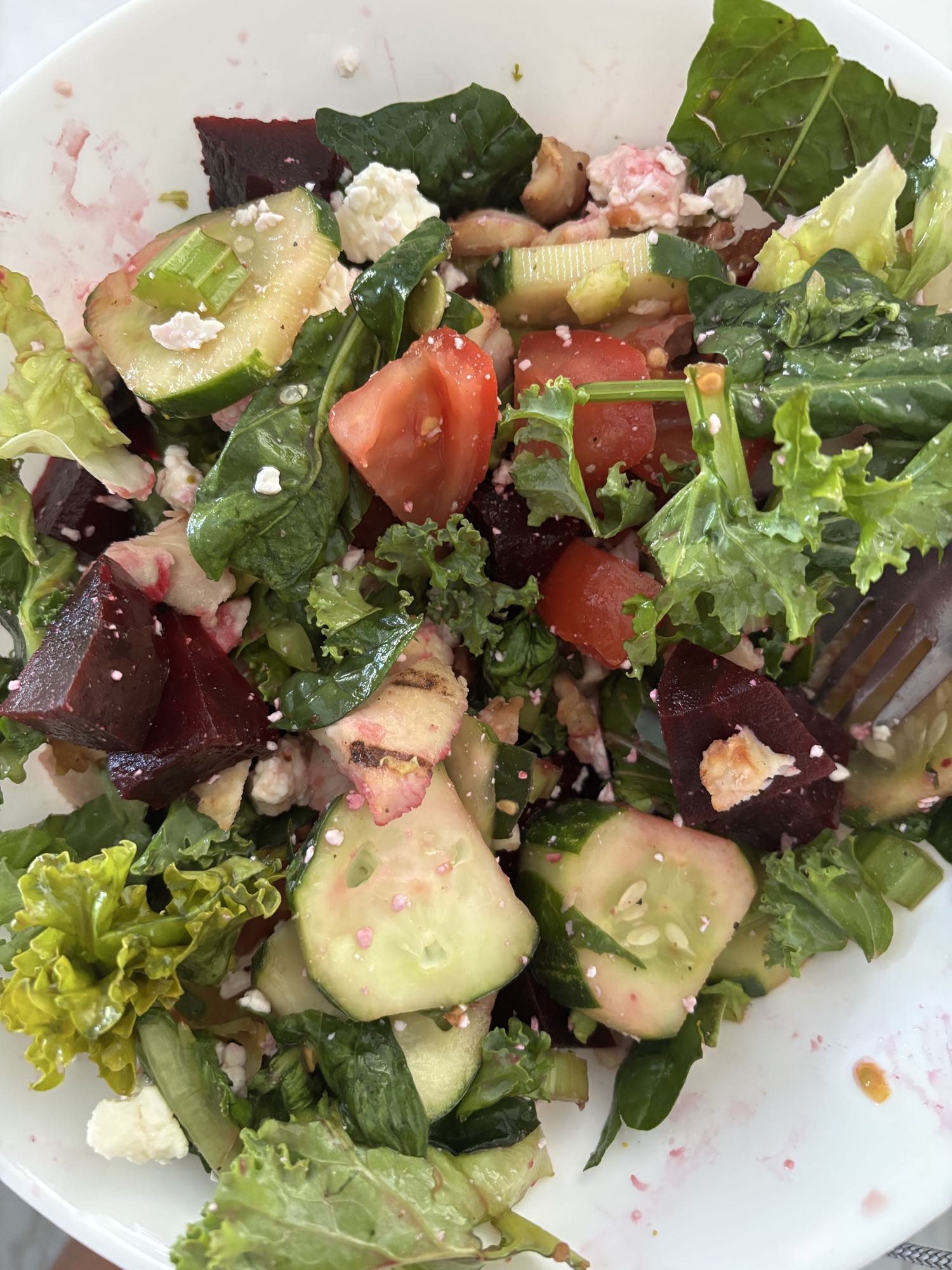 Salade de légumes grillés