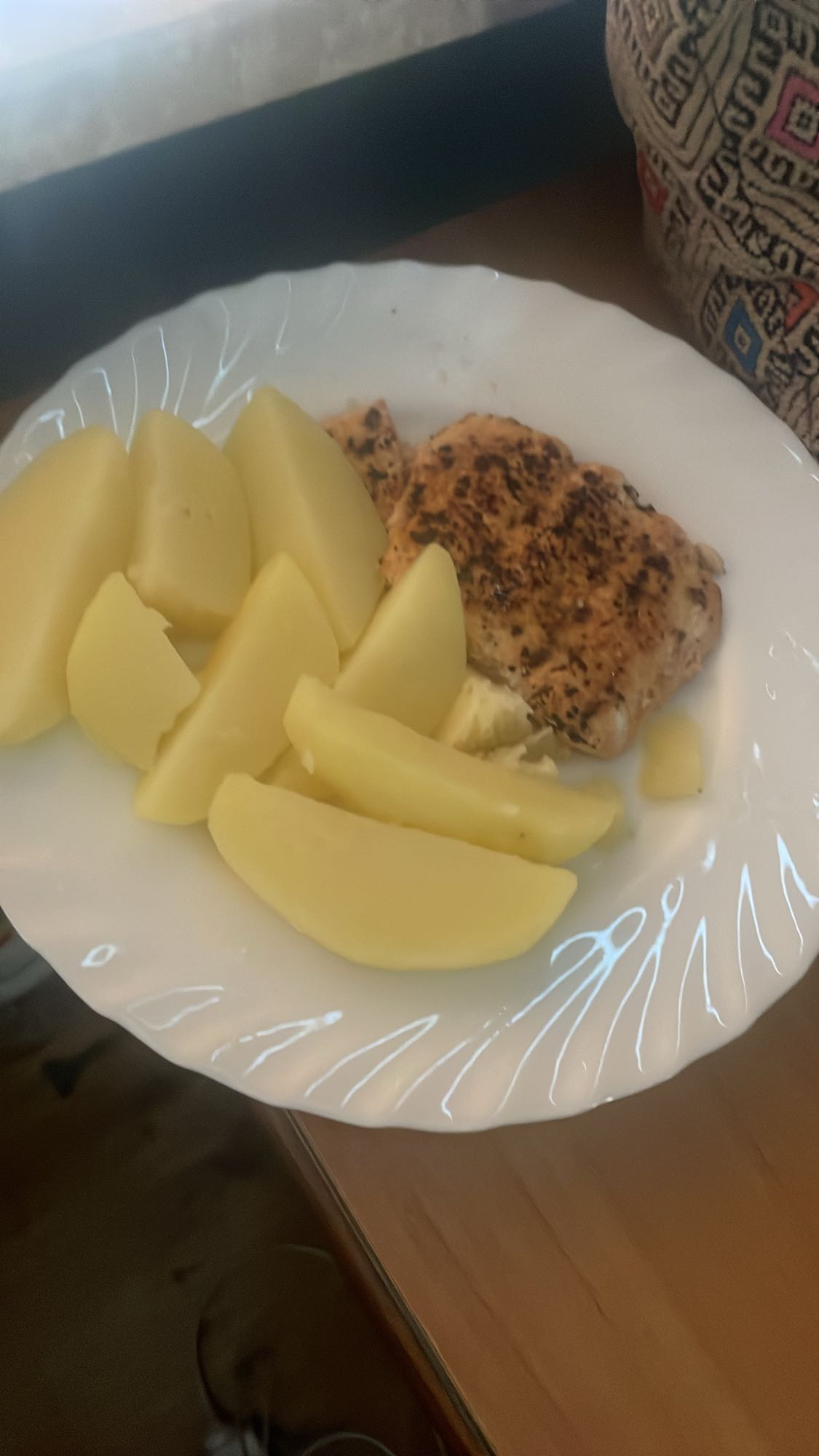 Ziemniaki z kurczakiem