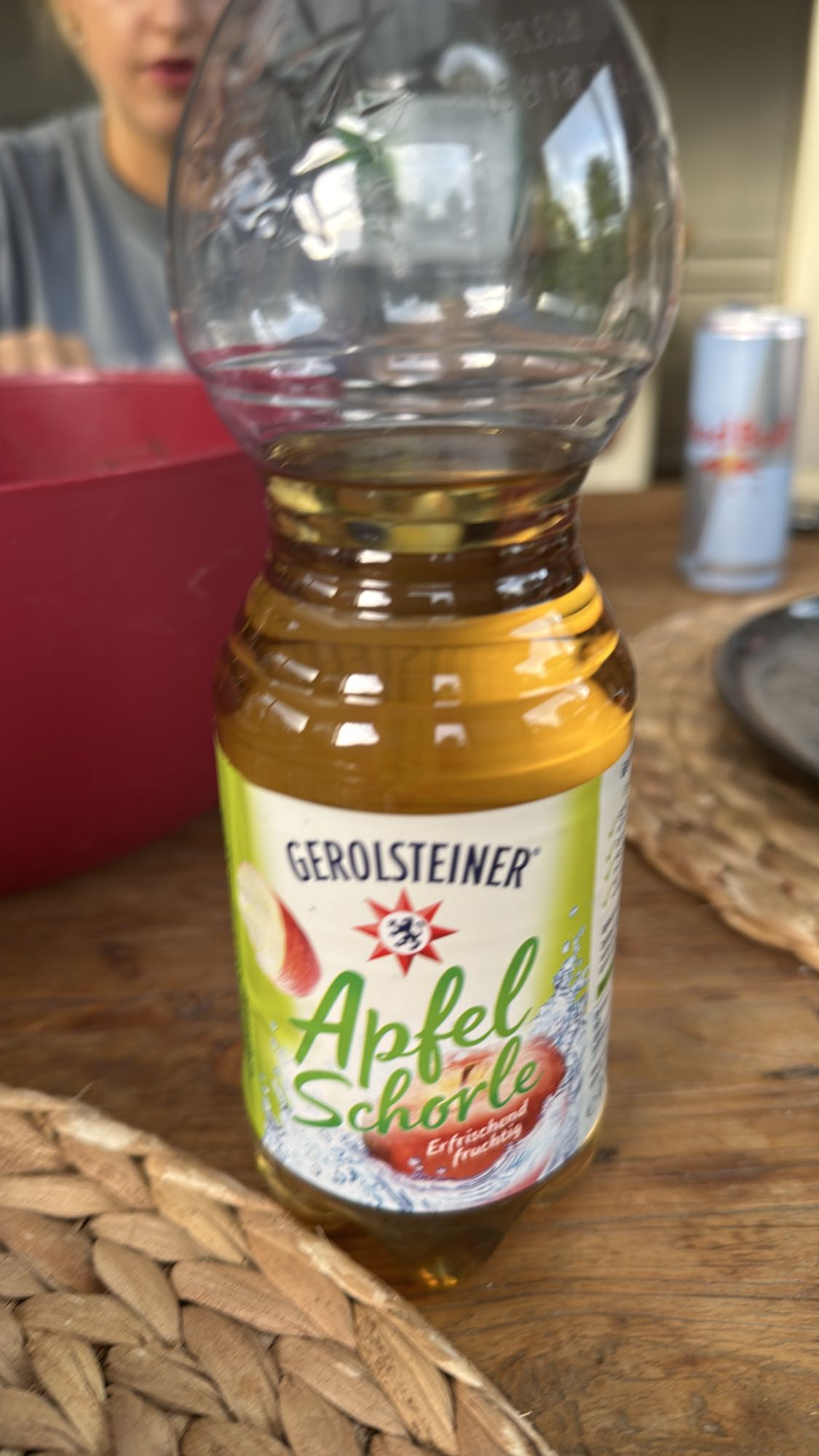 Apfel Schorle Getränk