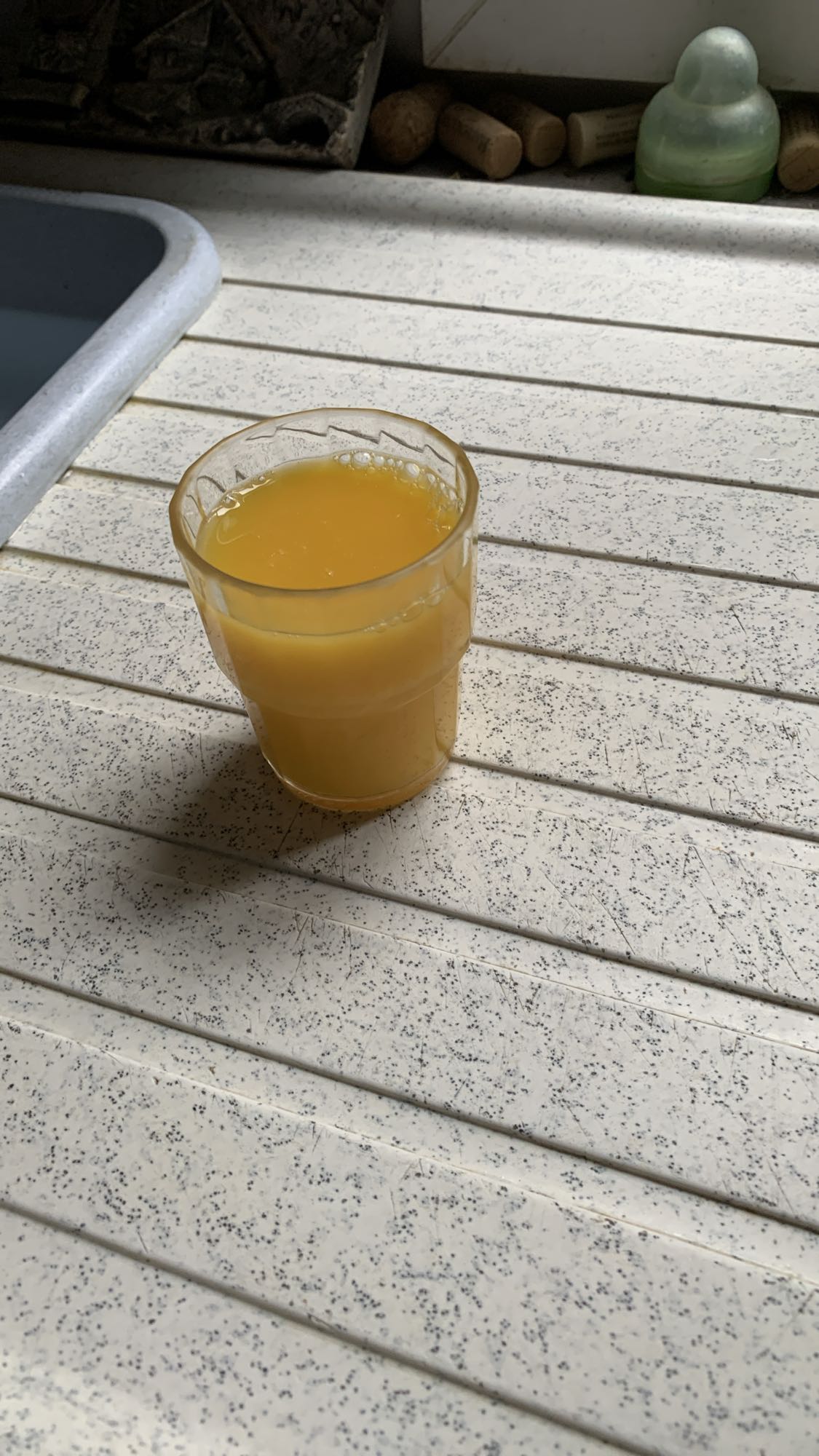 verre de jus d'orange