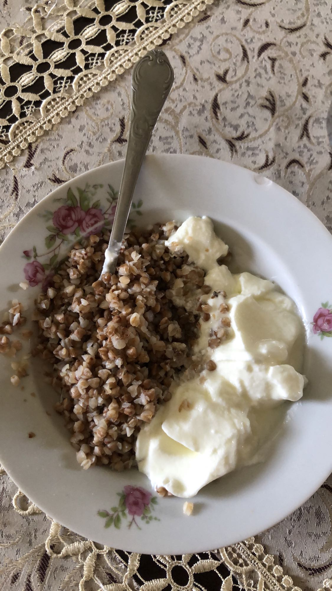 гречка с йогуртом