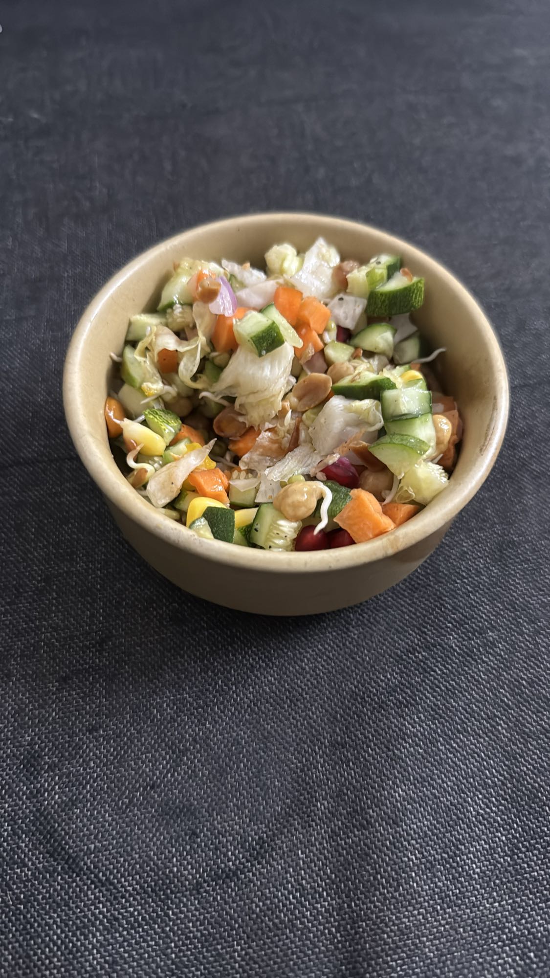 Mixed Veggie Sprout Salad