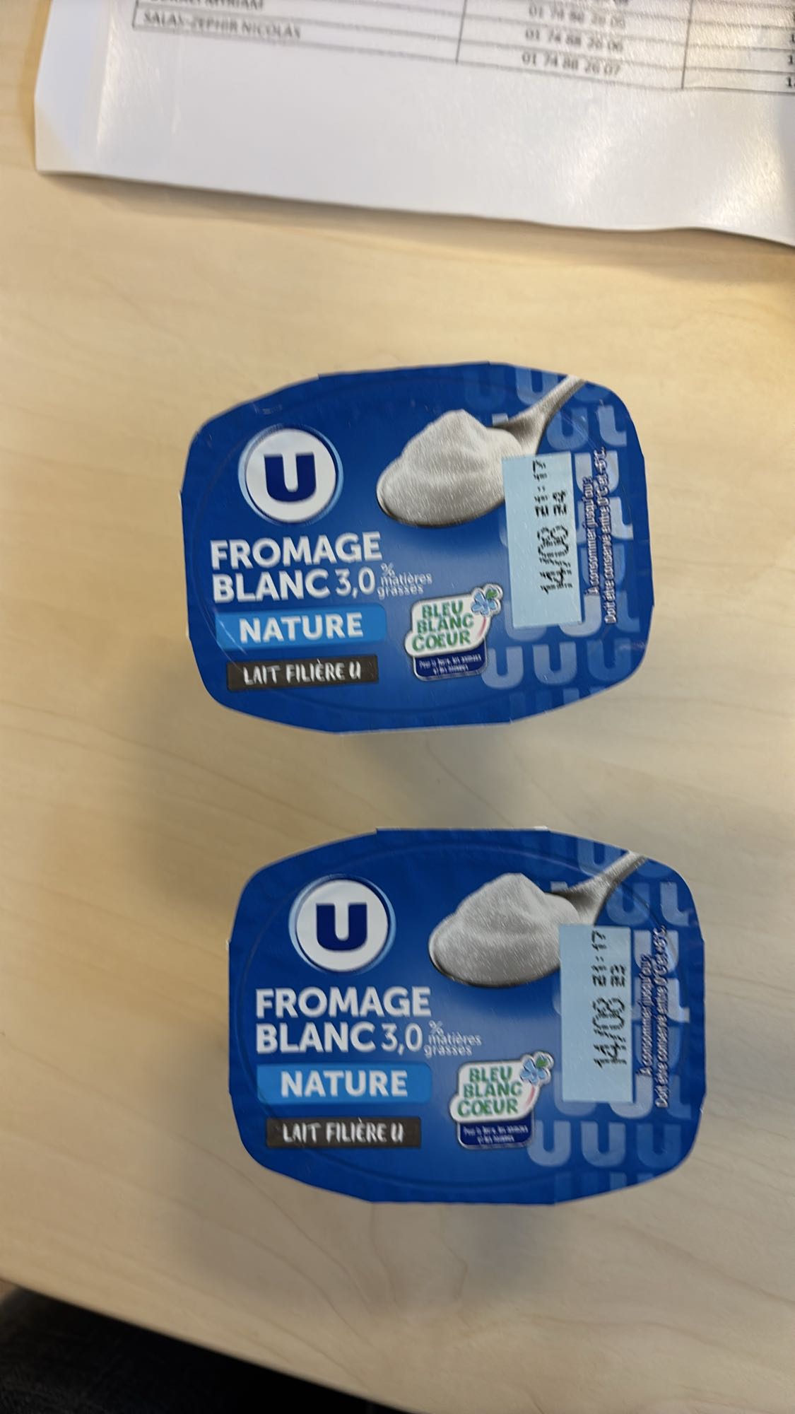 Fromage blanc nature