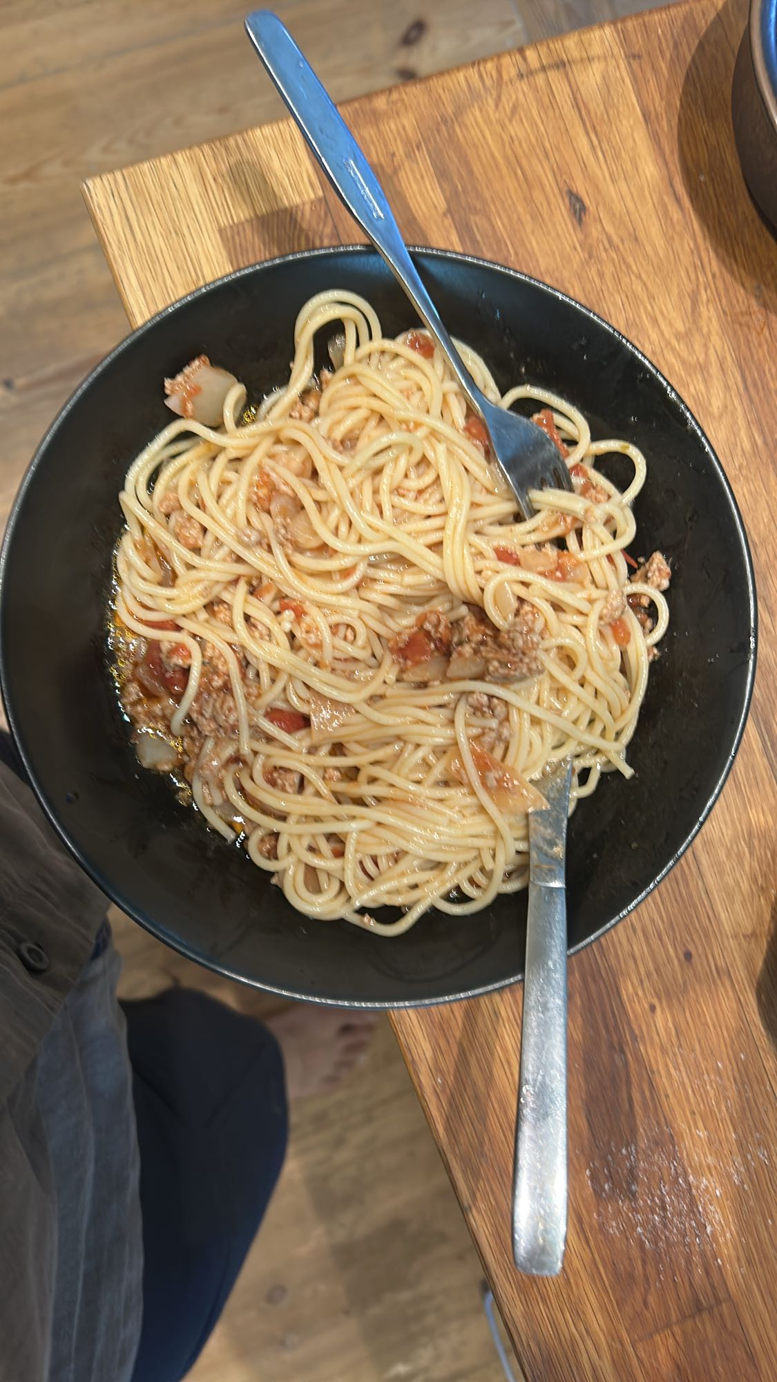 Spagetti med köttfärssås