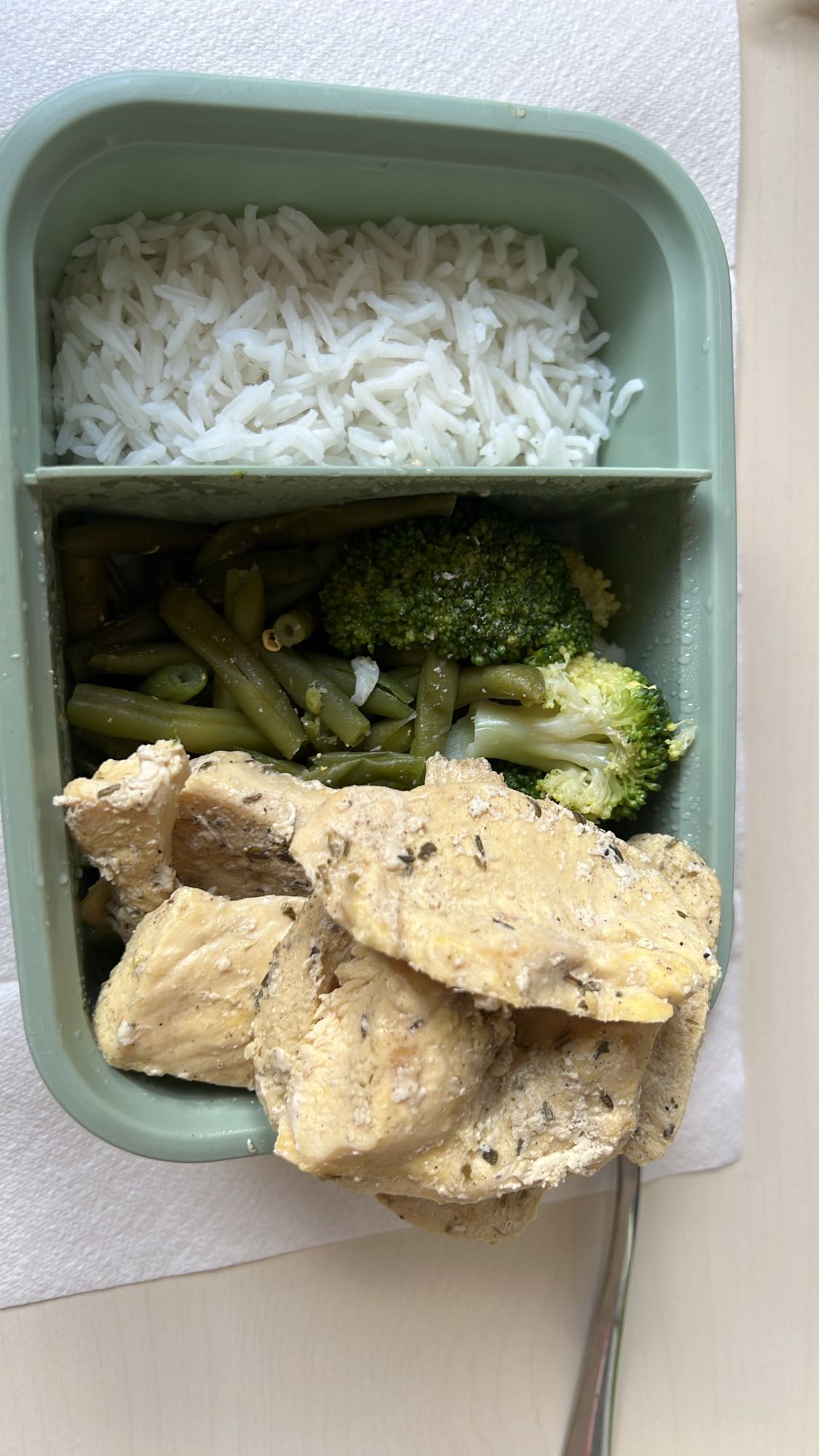 Chicken Rice Veggie Box