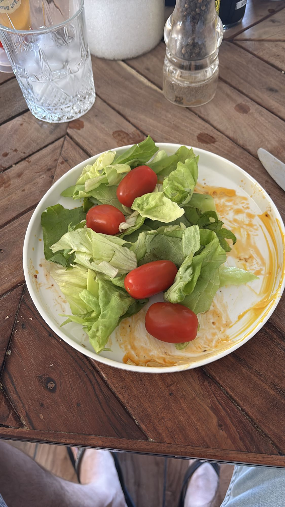 Salade tomate laitue