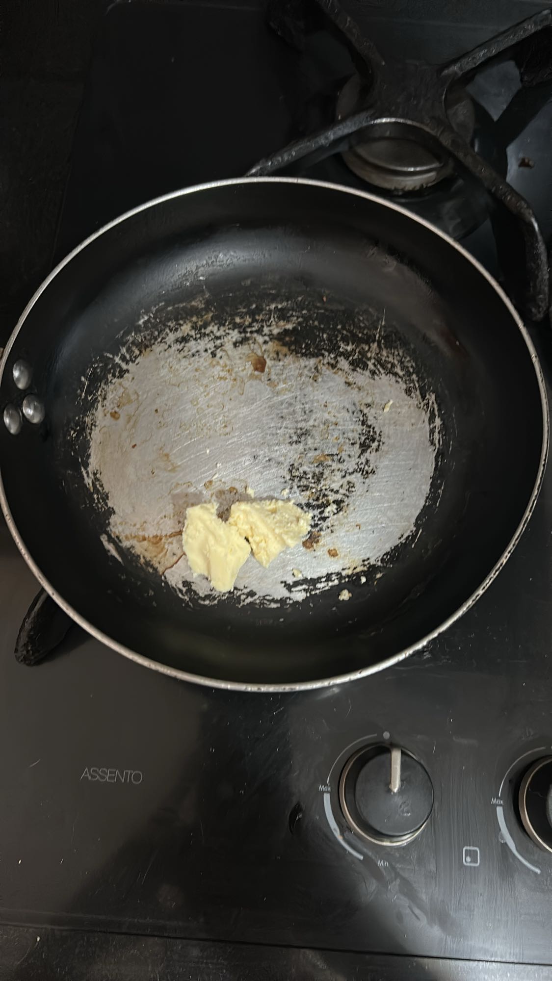 mantequilla en sartén