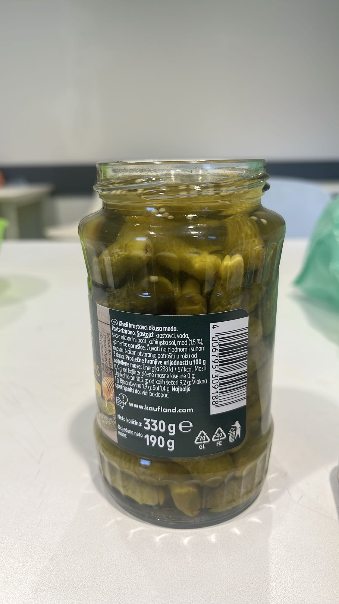 Castraveti murati cu miere