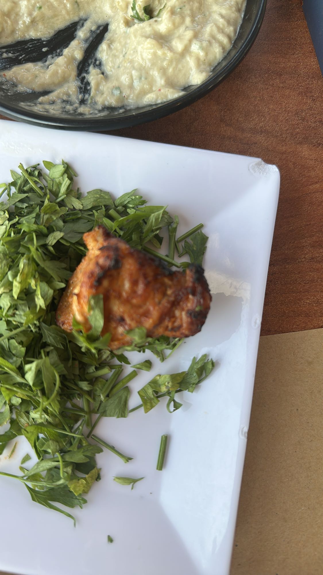 Grilled Chicken & Dip