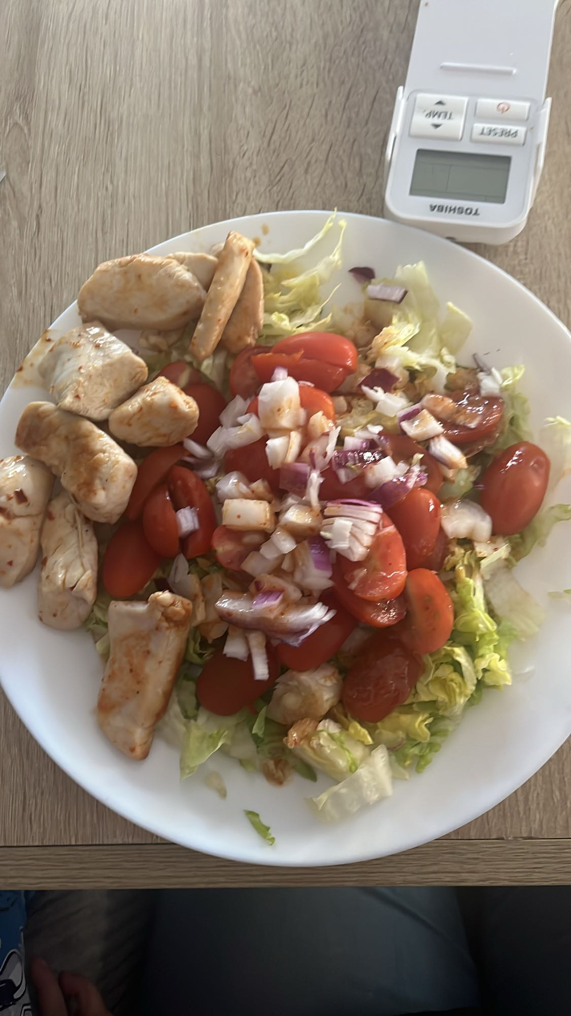 Salade poulet fraîche