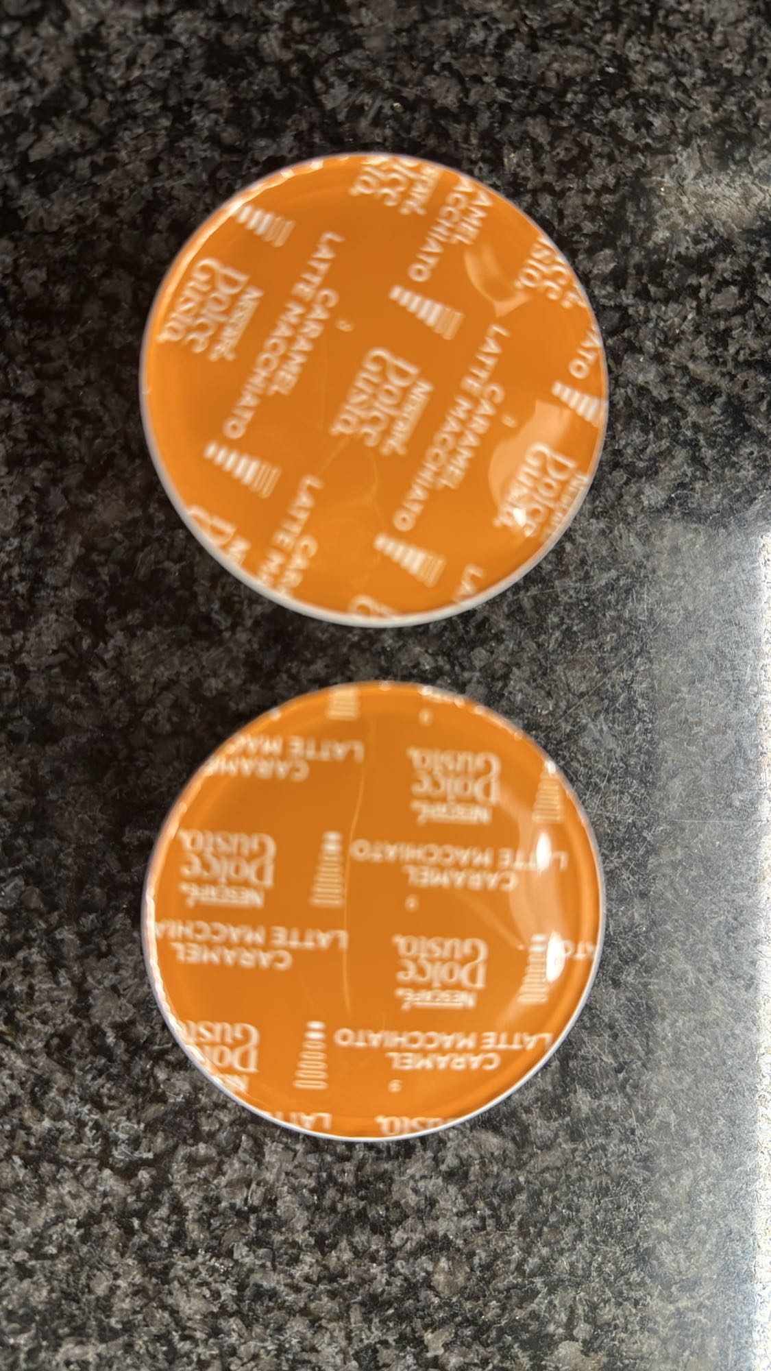 Caramel Latte Macchiato cups