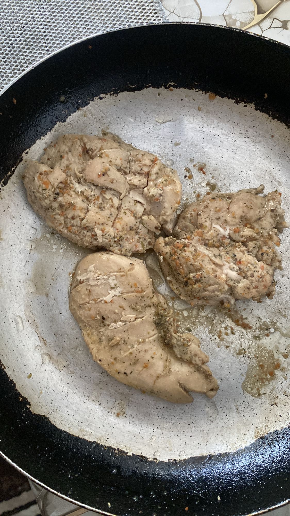 жареная куриная грудка