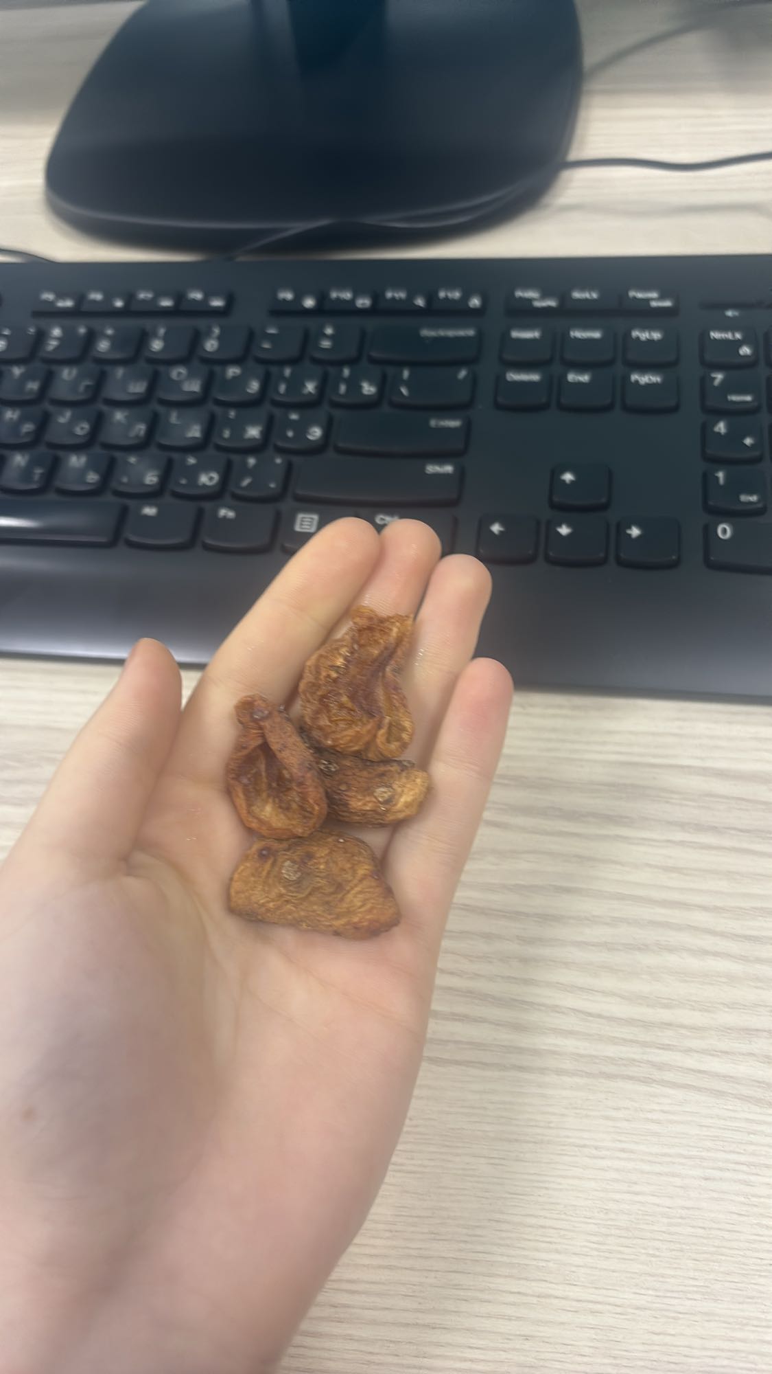 Dried apple snack