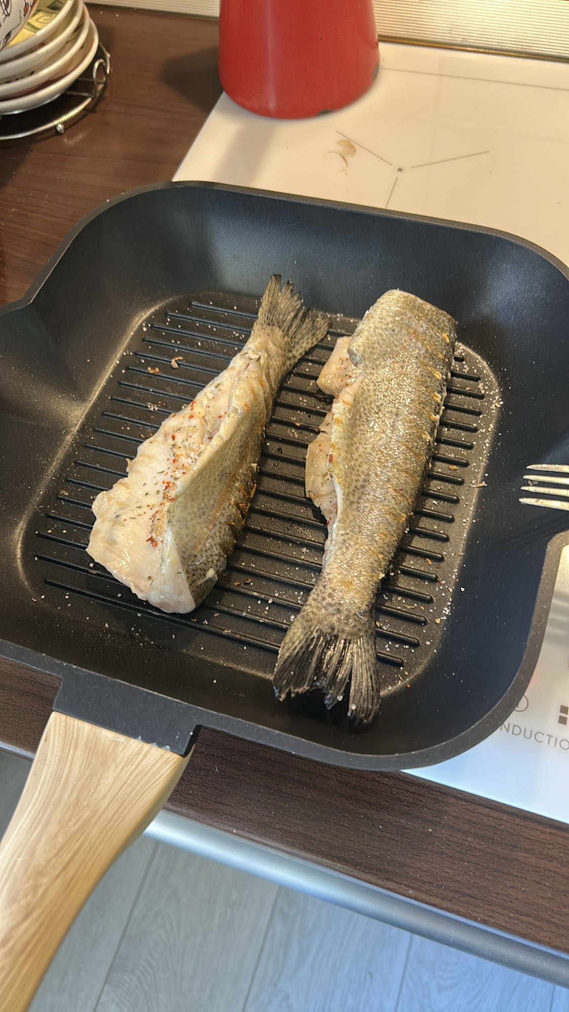 Păstrăv la grătar