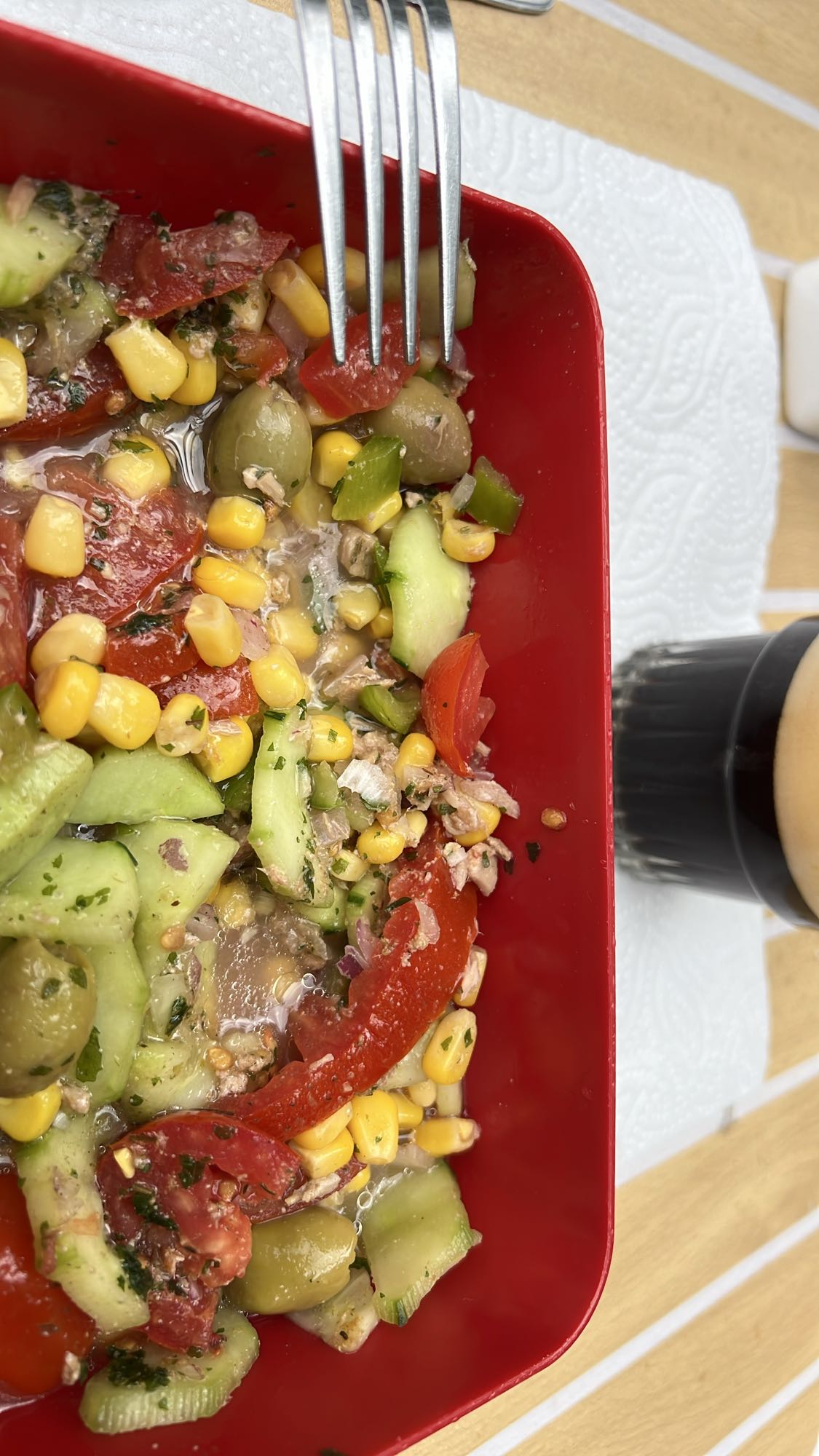 salade de légumes frais