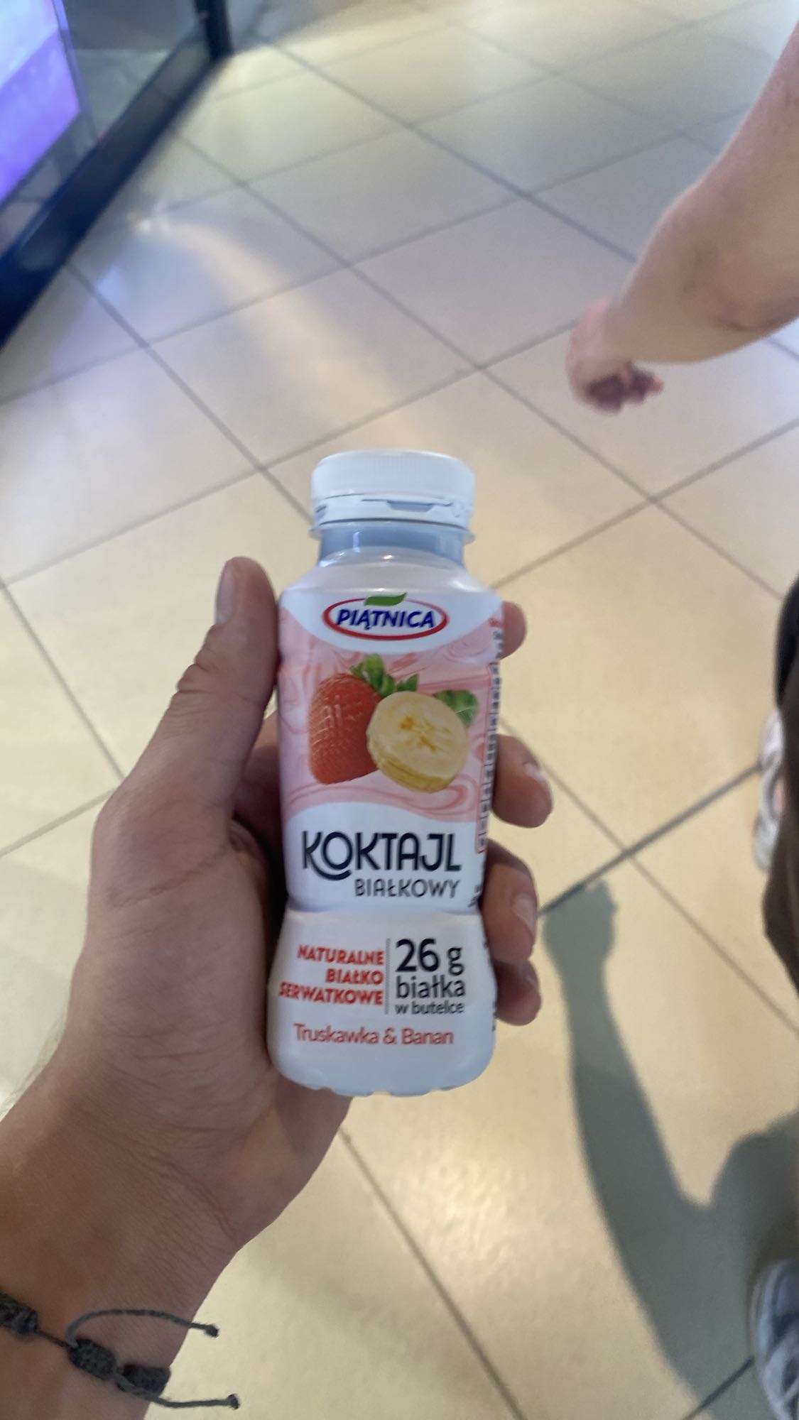 koktajl truskawkowo-bananowy