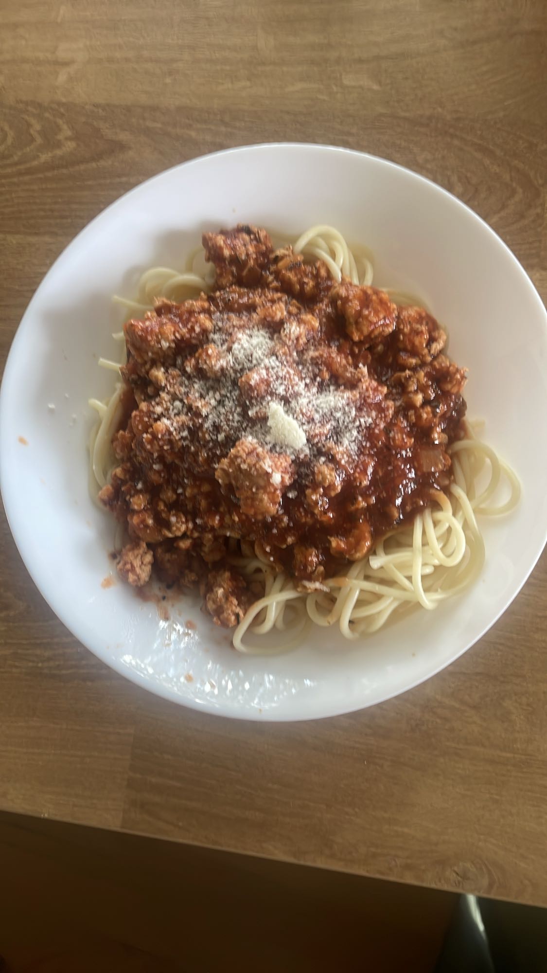 Spaghetti z sosem bolońskim