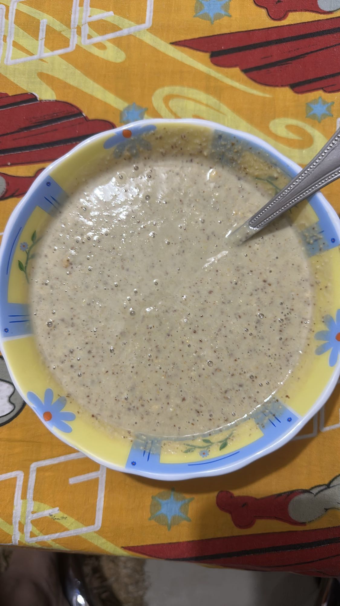 Wheat porridge bowl