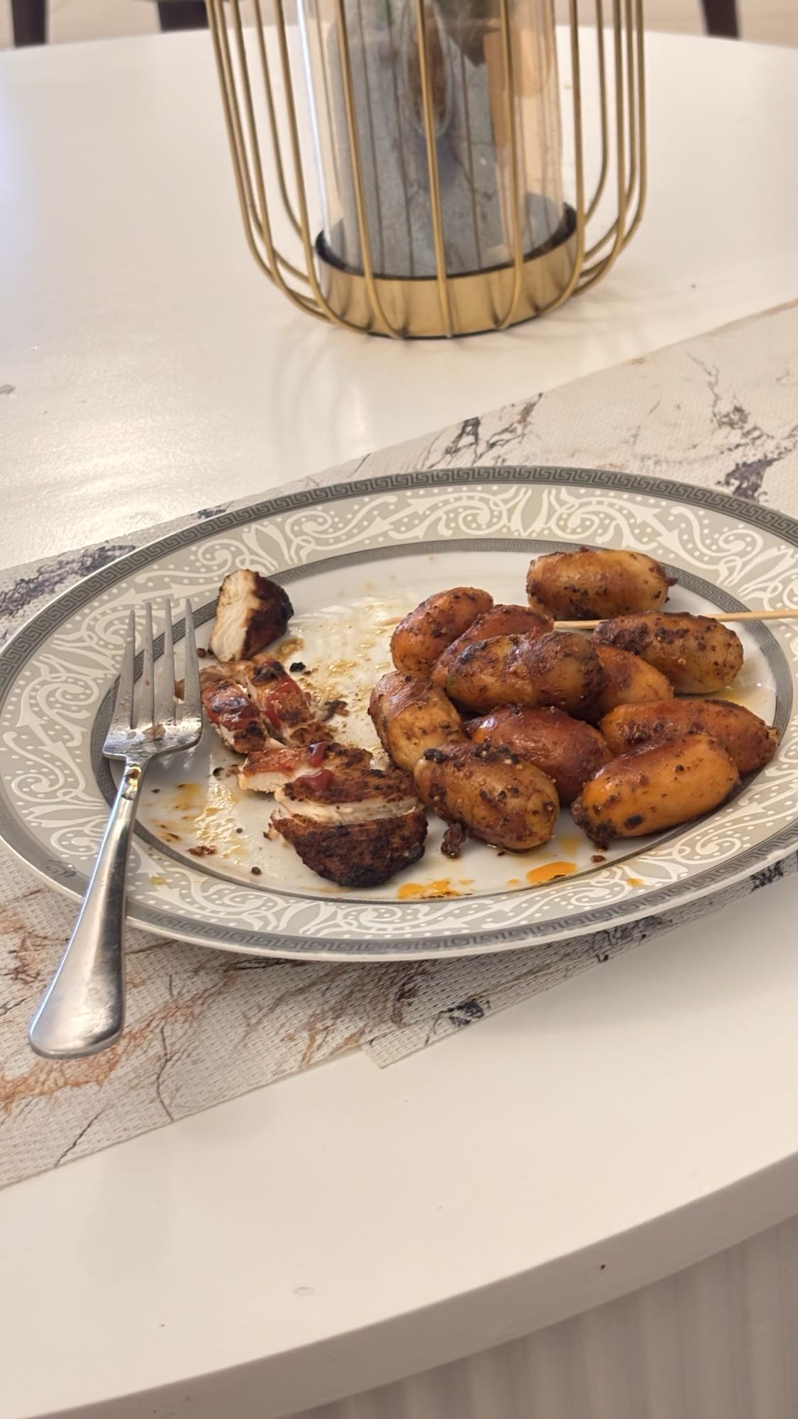 Grilled Chicken & Potatoes