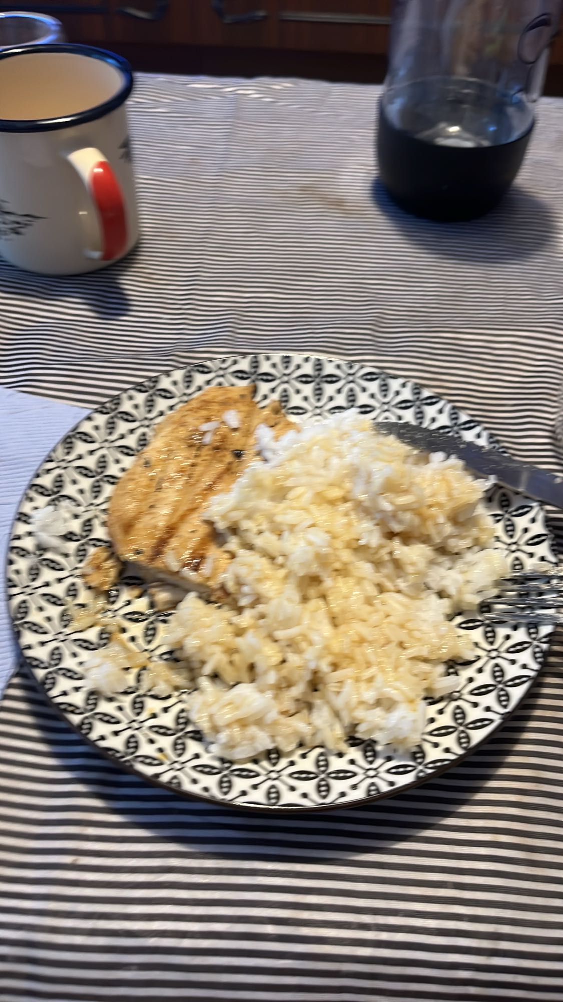 Пилешко с ориз