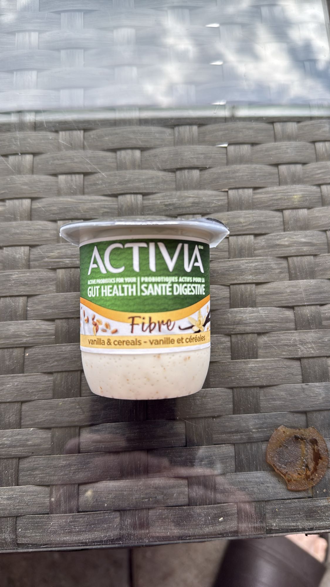 Yaourt vanille céréales