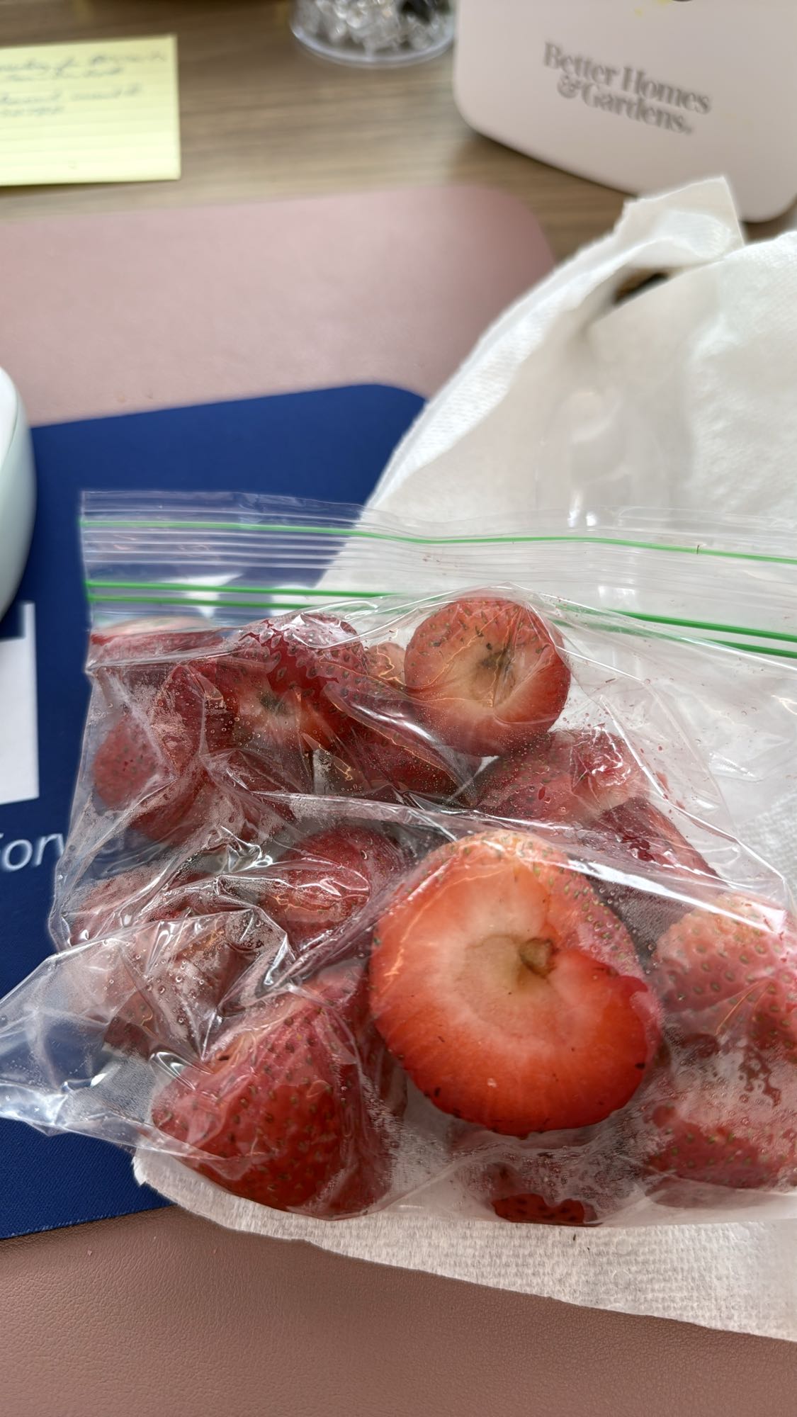 Fresh Strawberries Snack